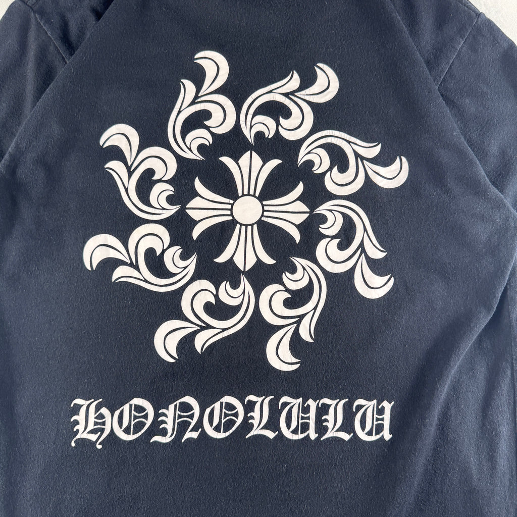 Chrome Hearts Honolulu Spiral Limited Edition Pocket Black Tee (M)