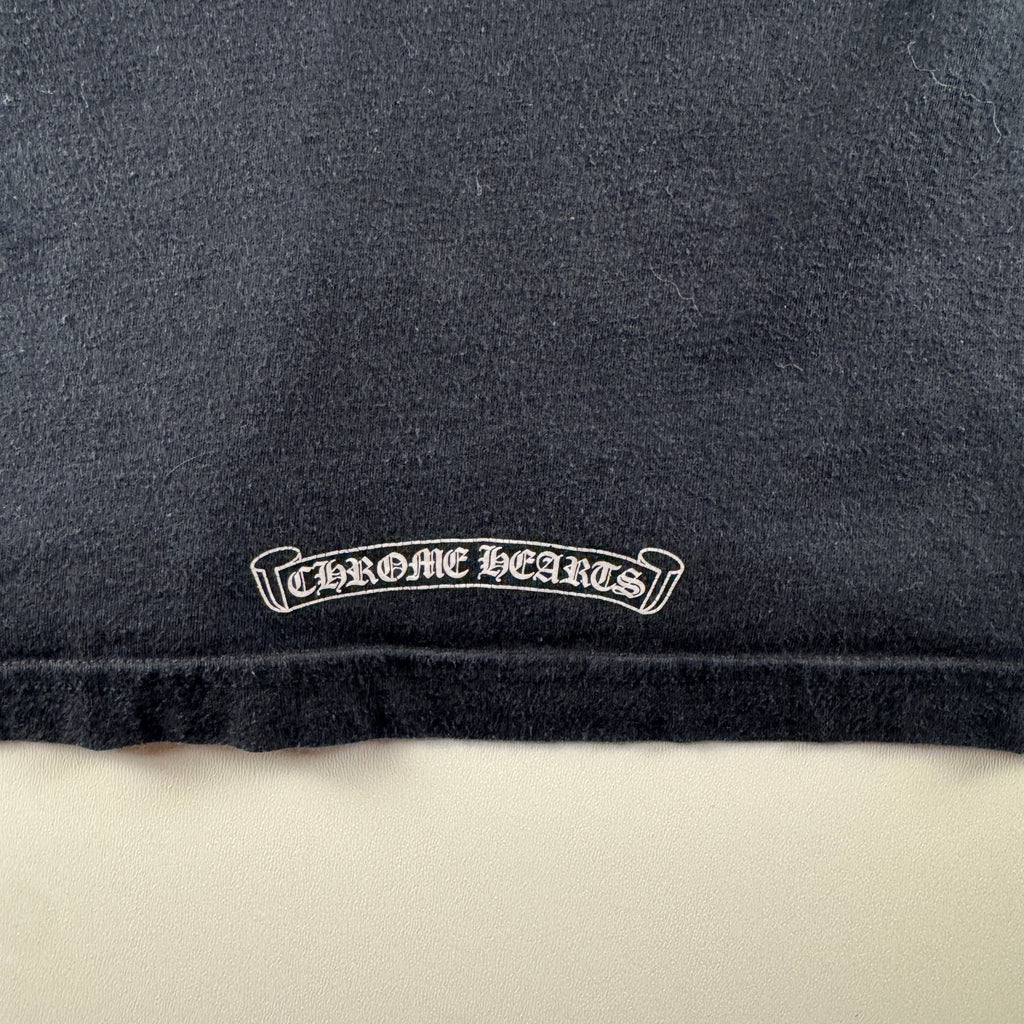 Chrome Hearts Honolulu Spiral Limited Edition Pocket Black Tee (M)