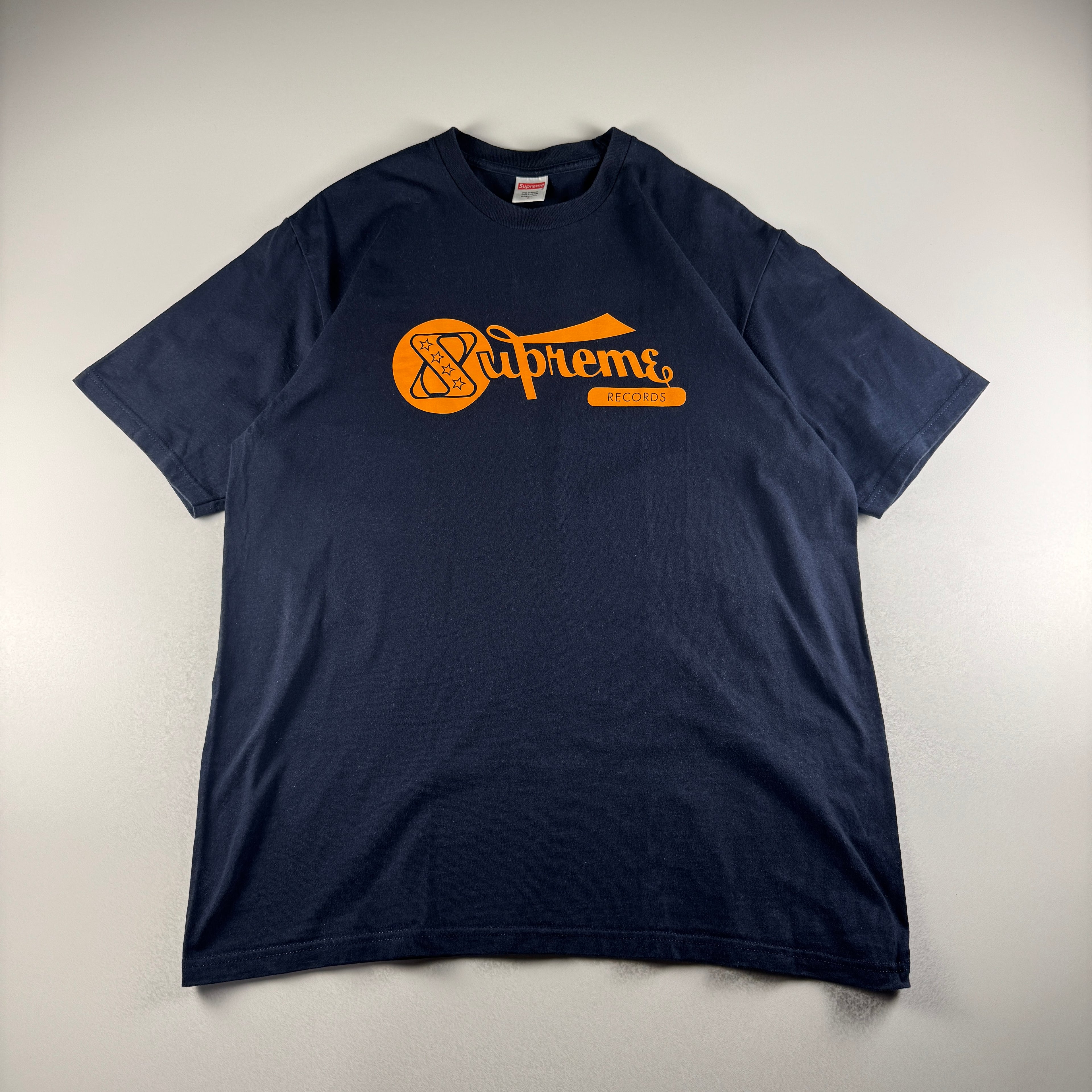 Supreme Records Blue Navy Tee (L)