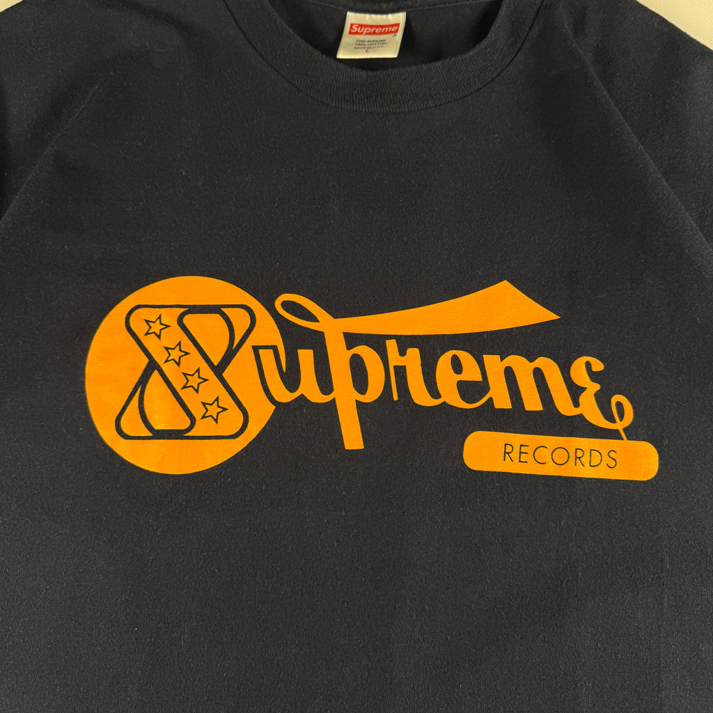 Supreme Records Blue Navy Tee (L)