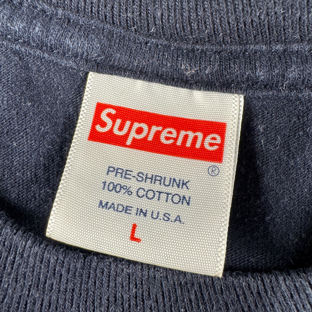 Supreme Records Blue Navy Tee (L)