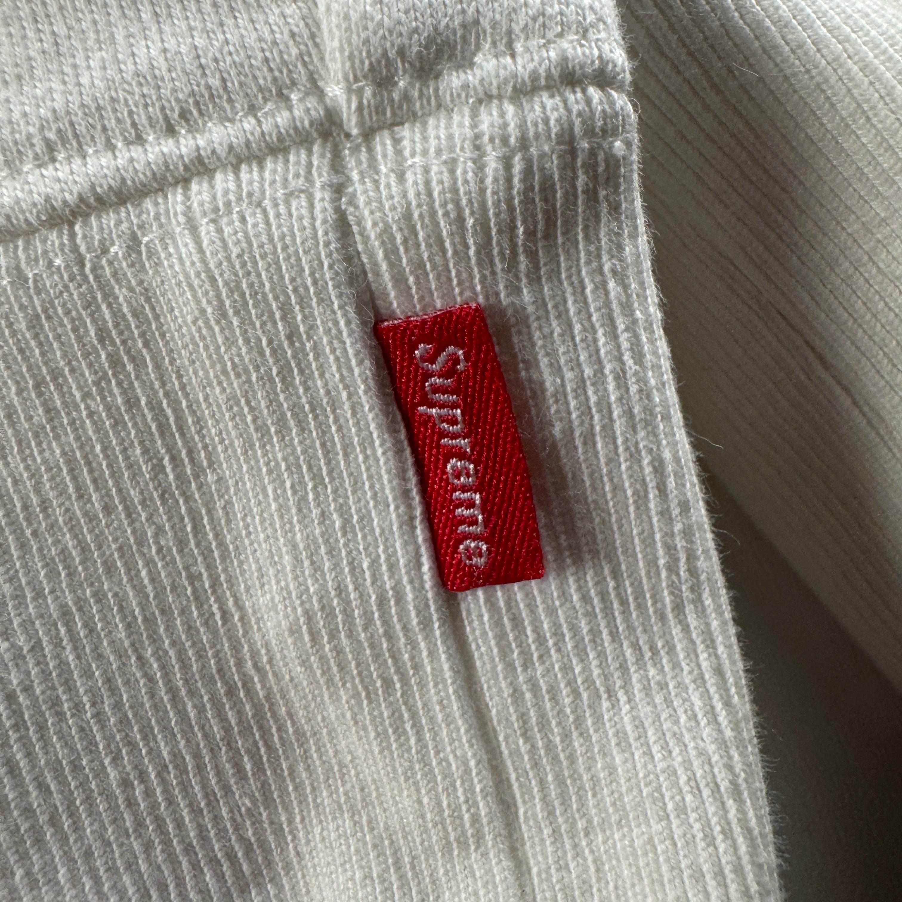 Supreme x CDG Split Box Logo White Hoodie (XL)