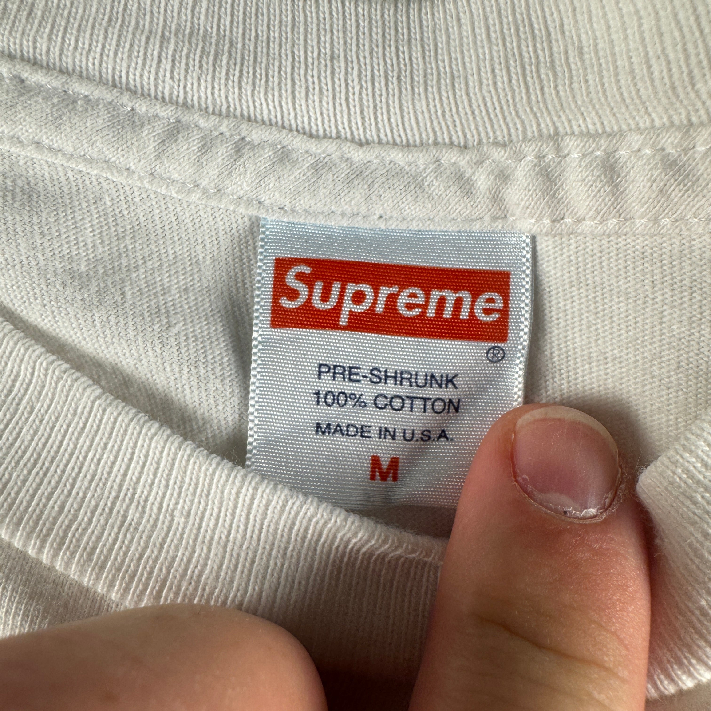 Supreme x Sekintani La Norihiro Boobies White Tee (M)
