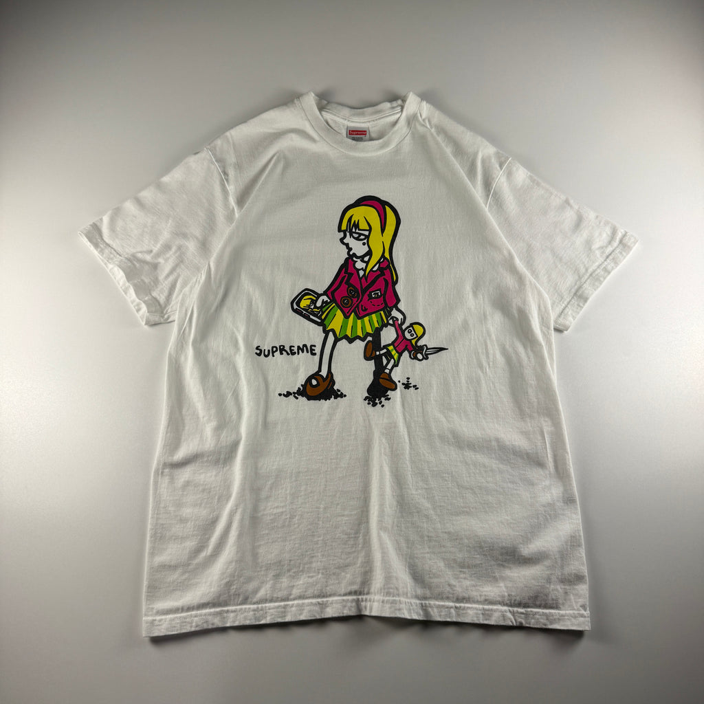 Supreme Switchblade White Tee (L)