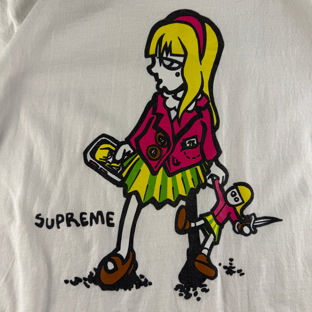Supreme Switchblade White Tee (L)