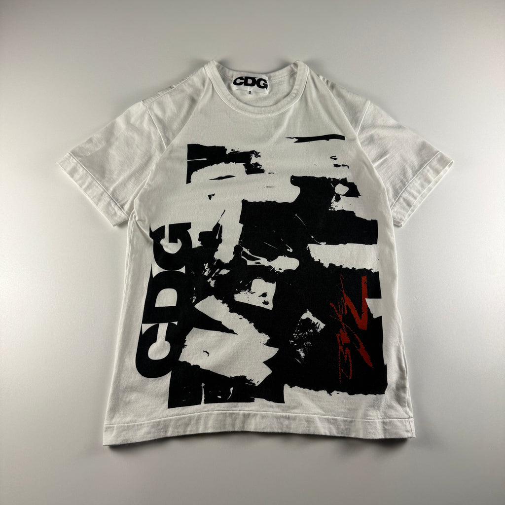 CDG x Futura White Tee (S)