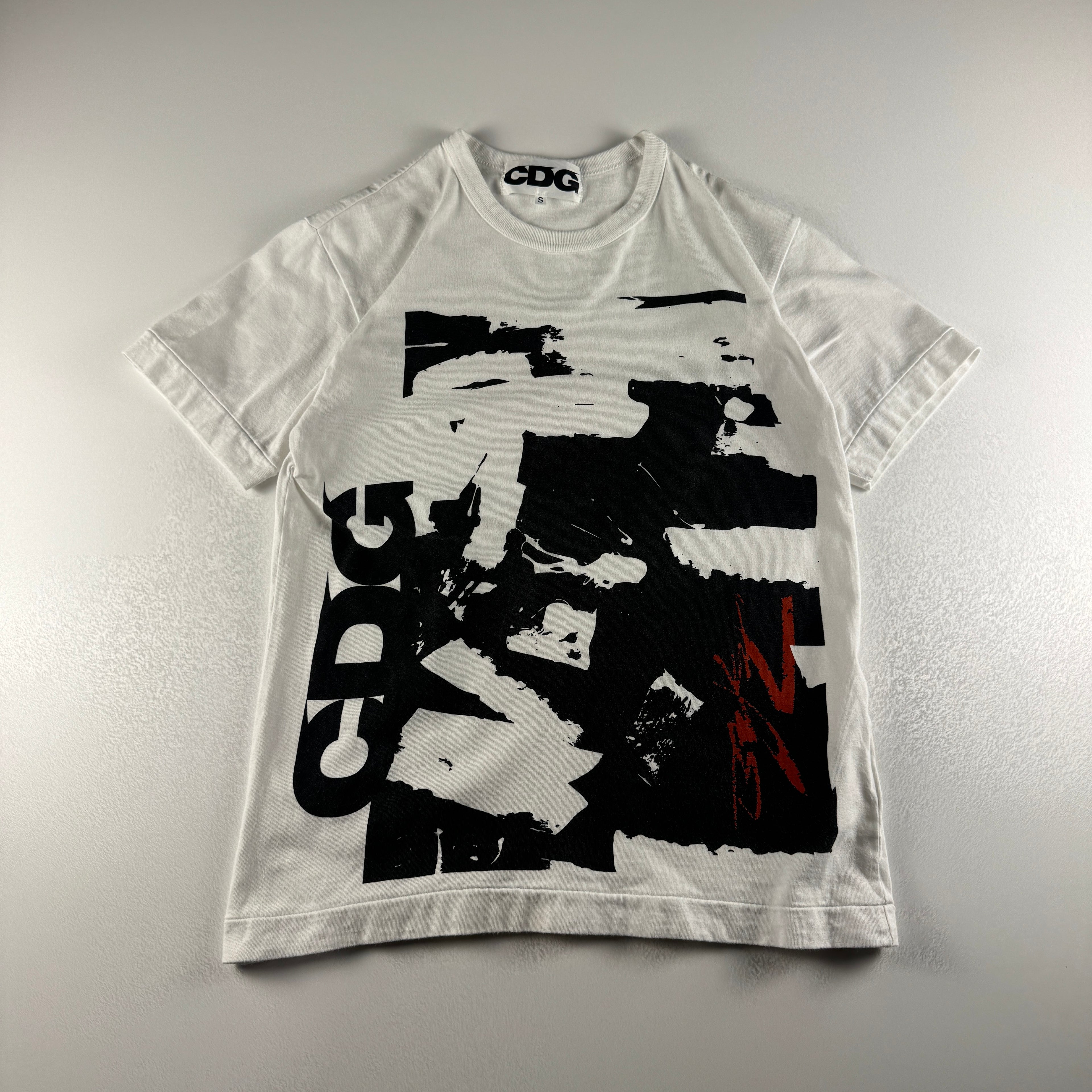 CDG x Futura White Tee (S)