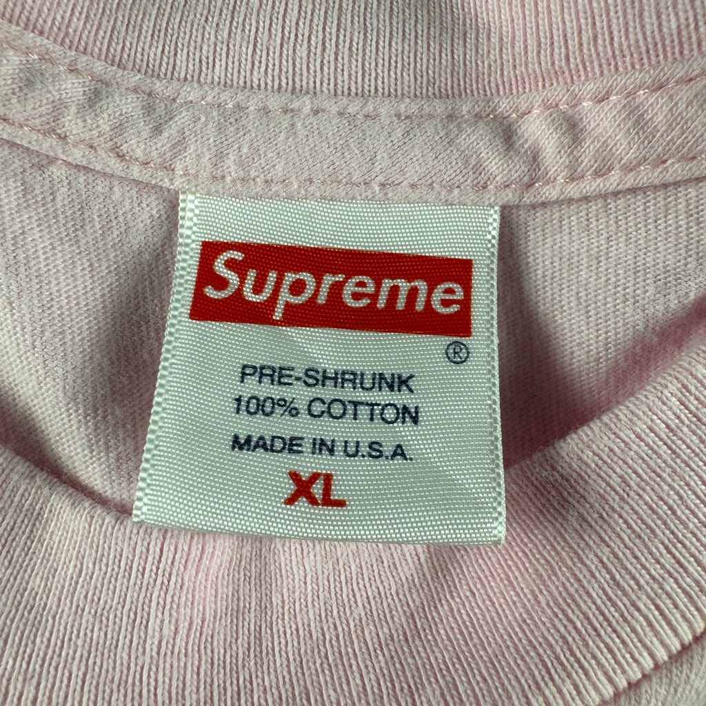 Supreme x Daniel Johnston Frog Pink Tee (XL)