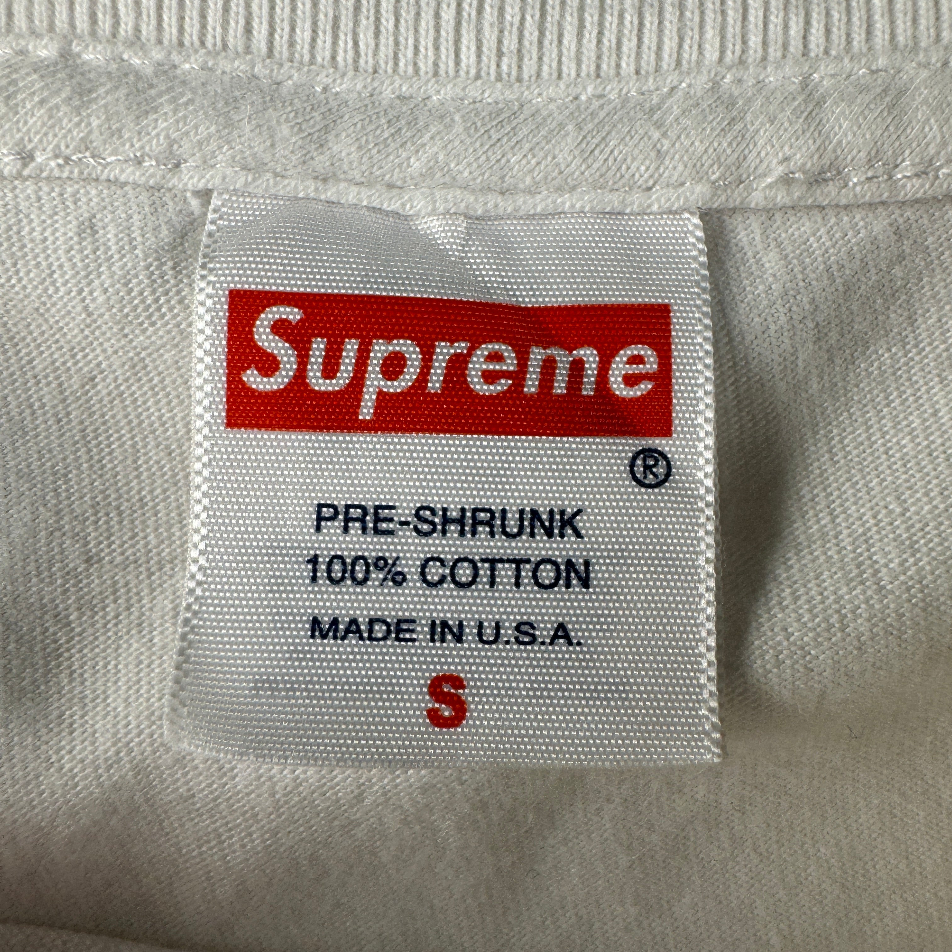 Supreme Trash White Tee (S)