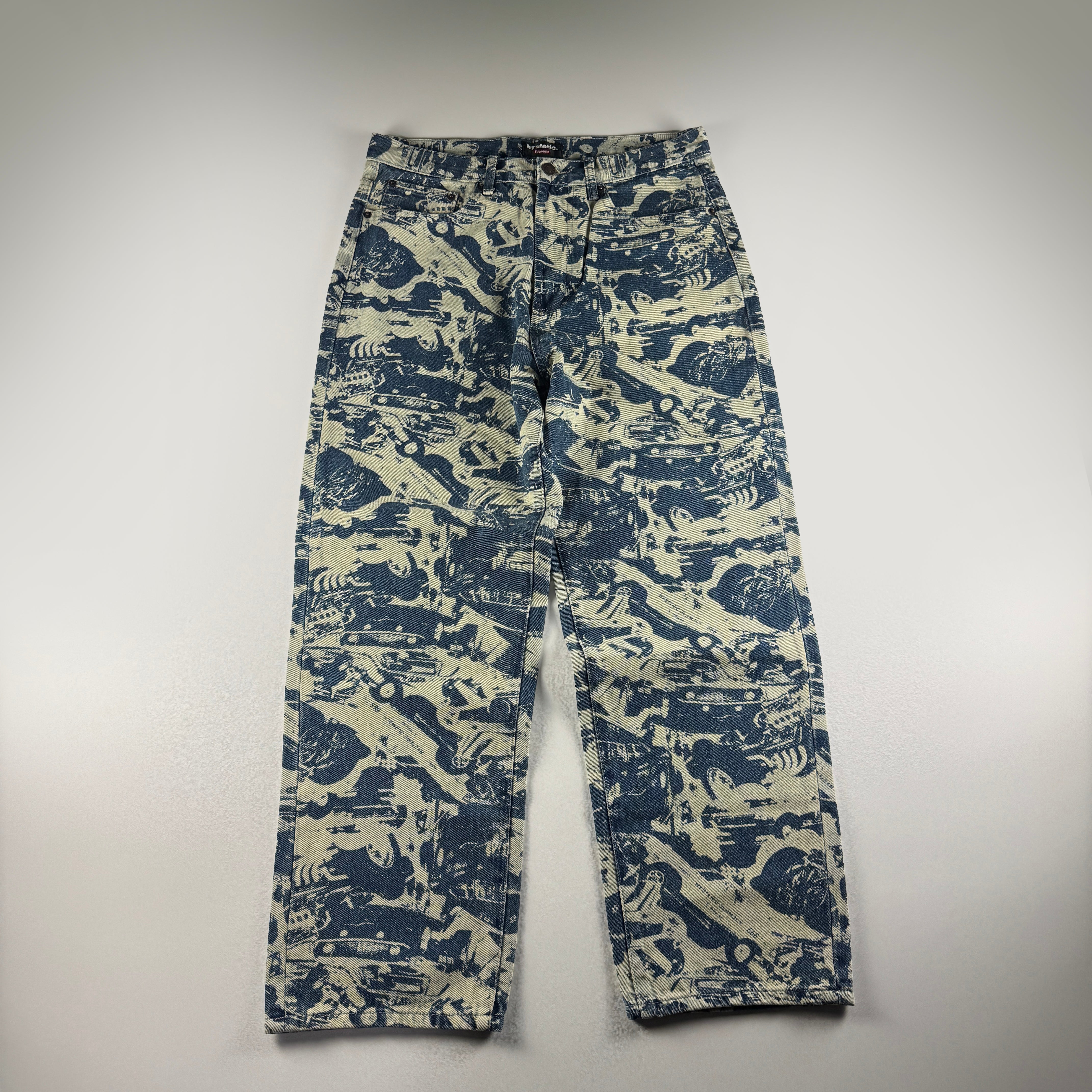 Supreme x Hysteric Glamour Cars Baggy Jeans (32) – SUPERMARKETT