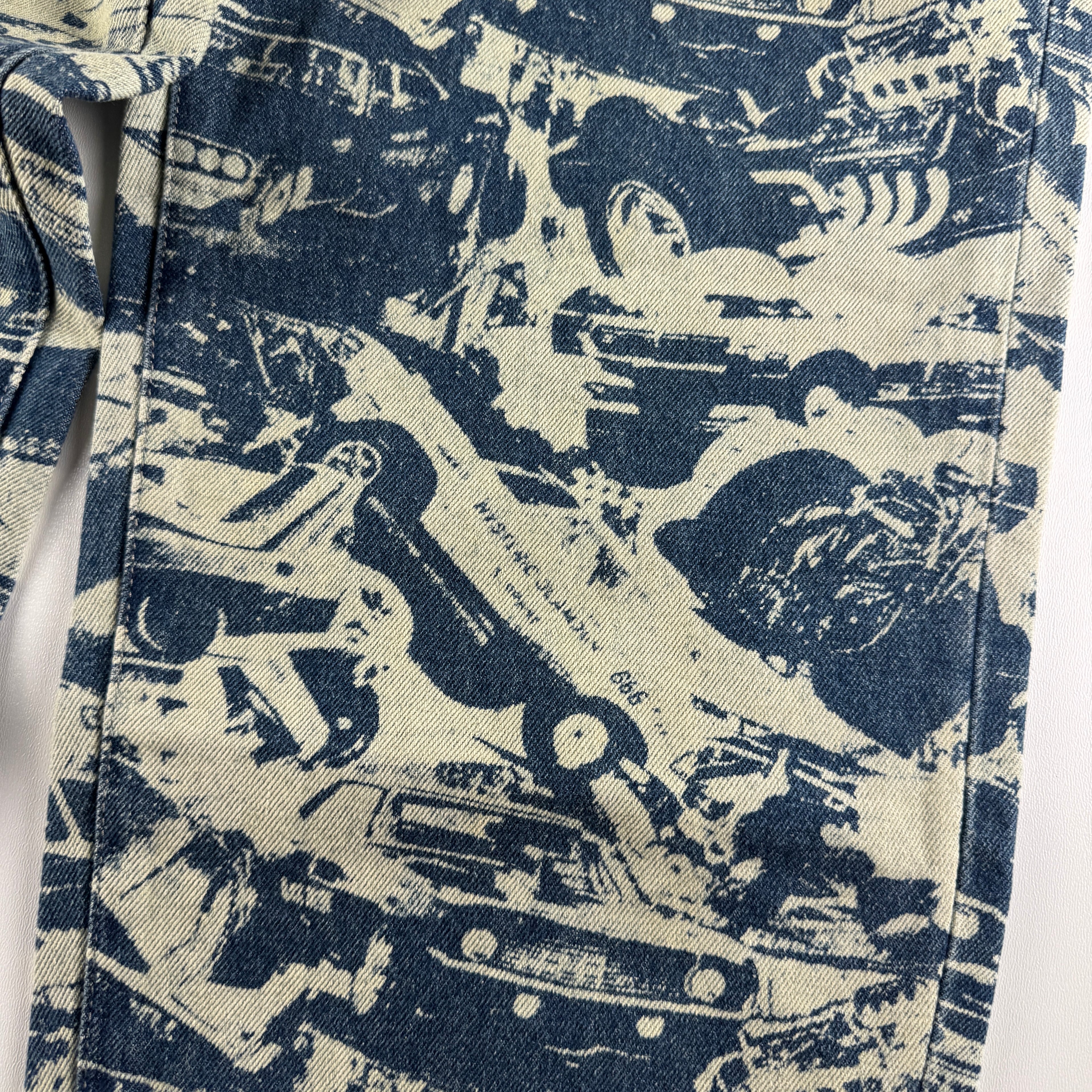 Supreme x Hysteric Glamour Cars Baggy Jeans (32)