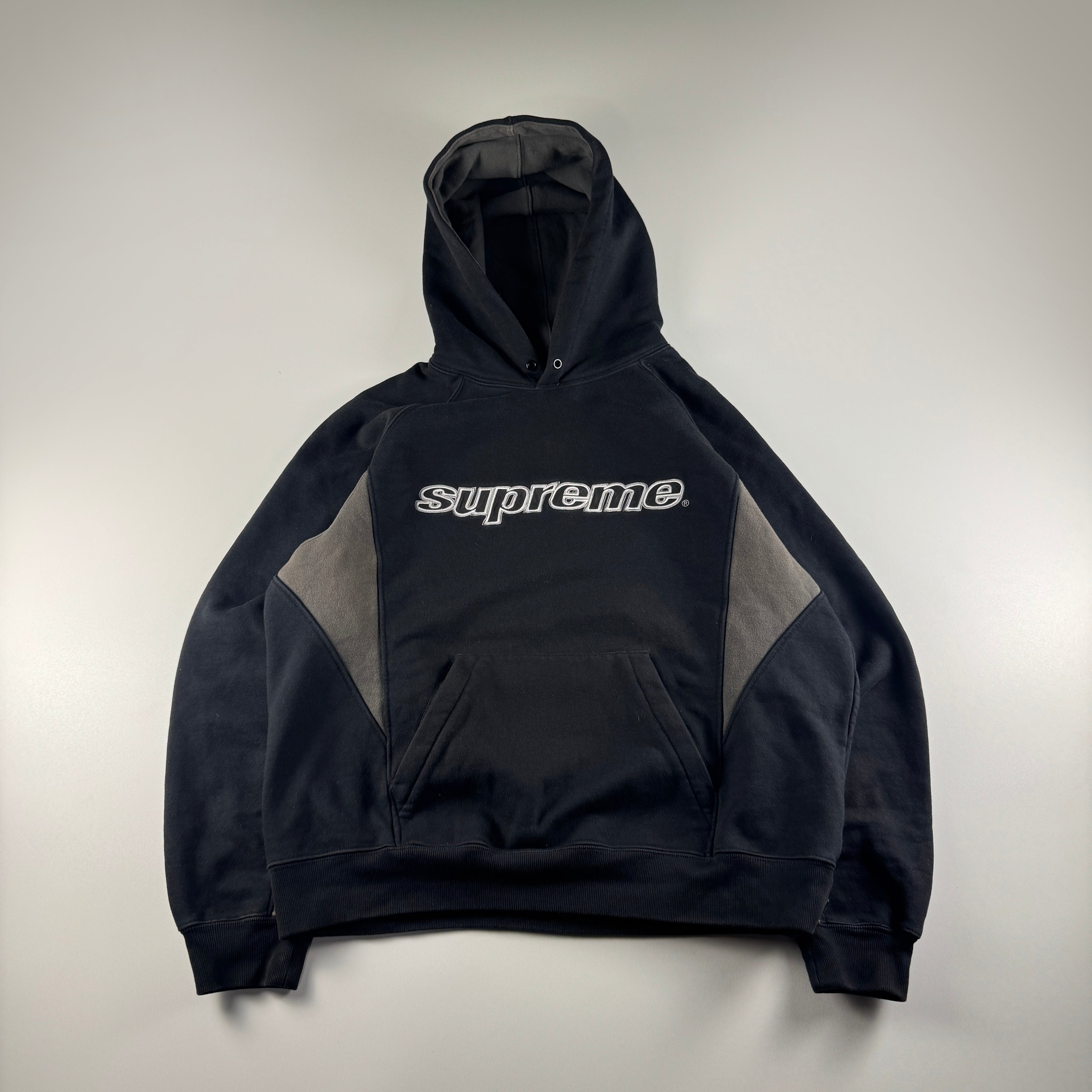 Supreme Division Black Hoodie (S)