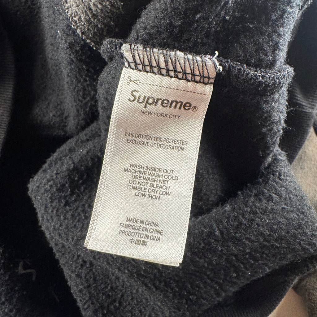 Supreme Division Black Hoodie (S)