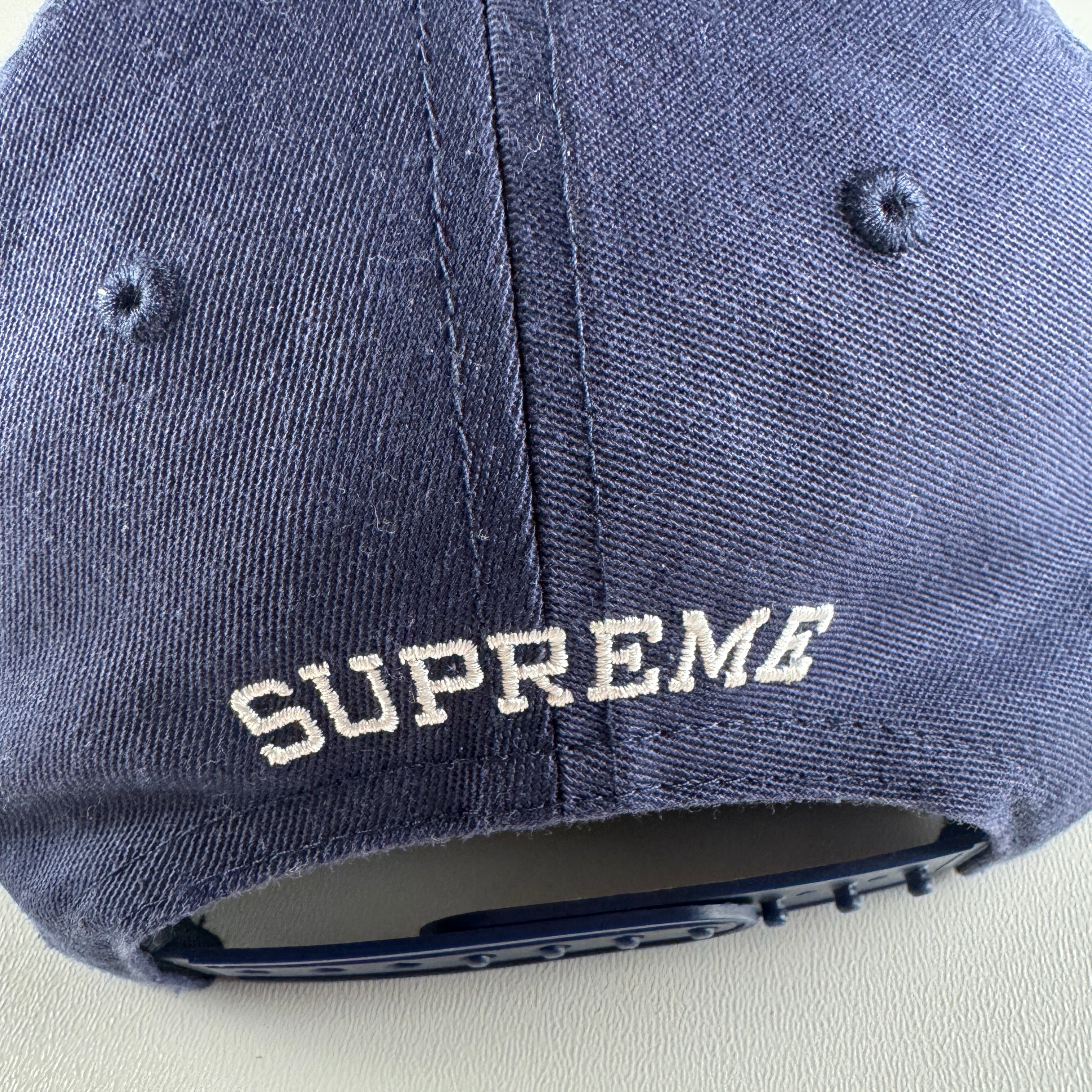 Supreme Italia 6-Panel Blue Cap (OS)