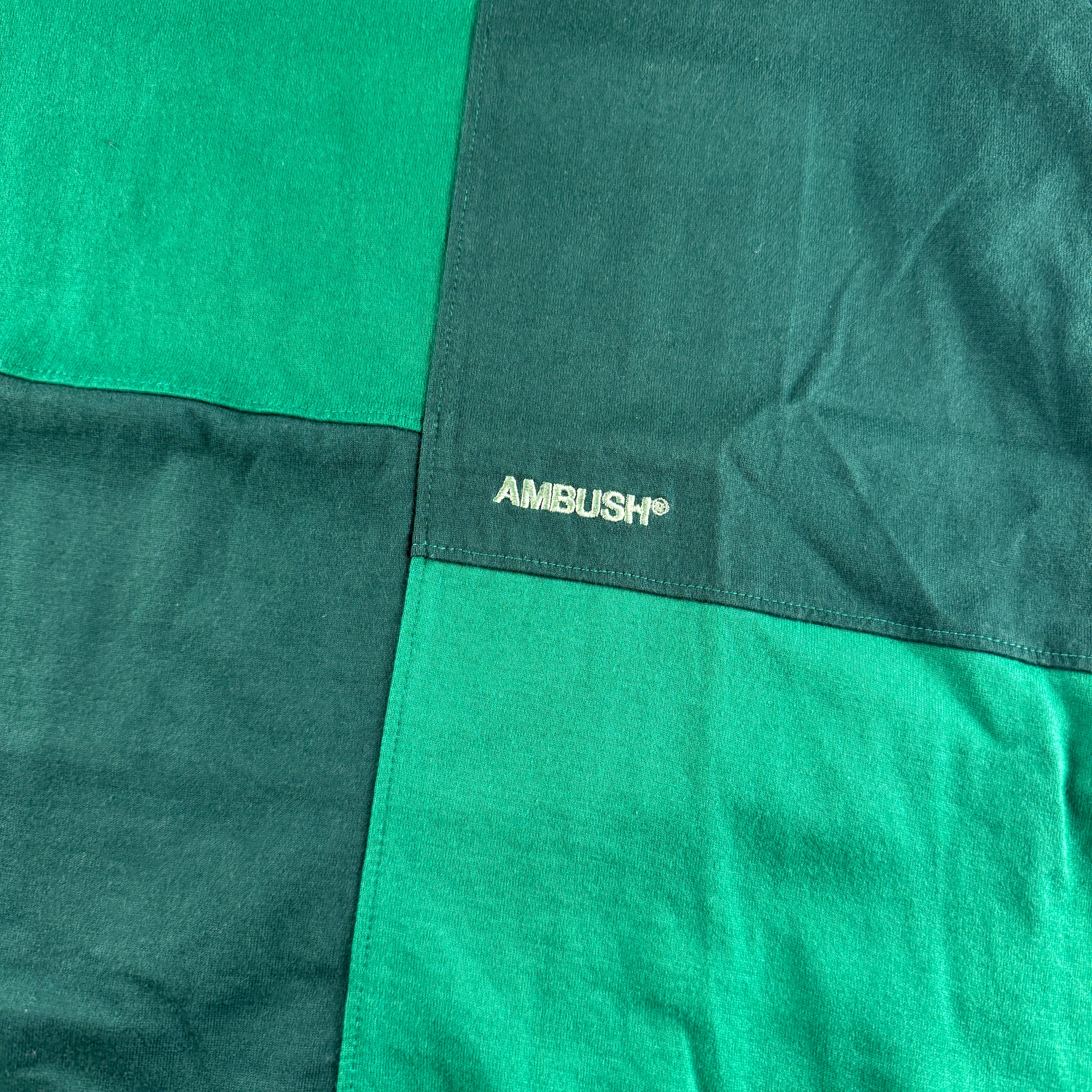 AMBUSH Patchwork Tee Green (3/L)