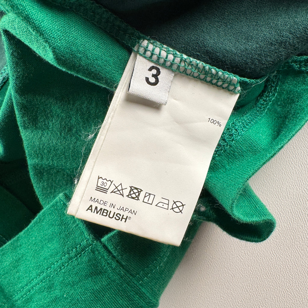 AMBUSH Patchwork Tee Green (3/L)