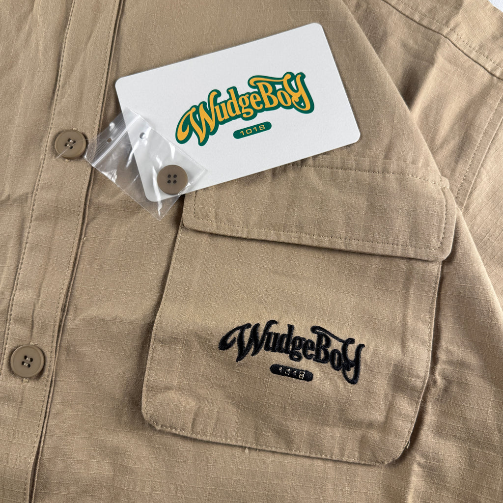 Wudge Boy Beige Work Shirt (M)