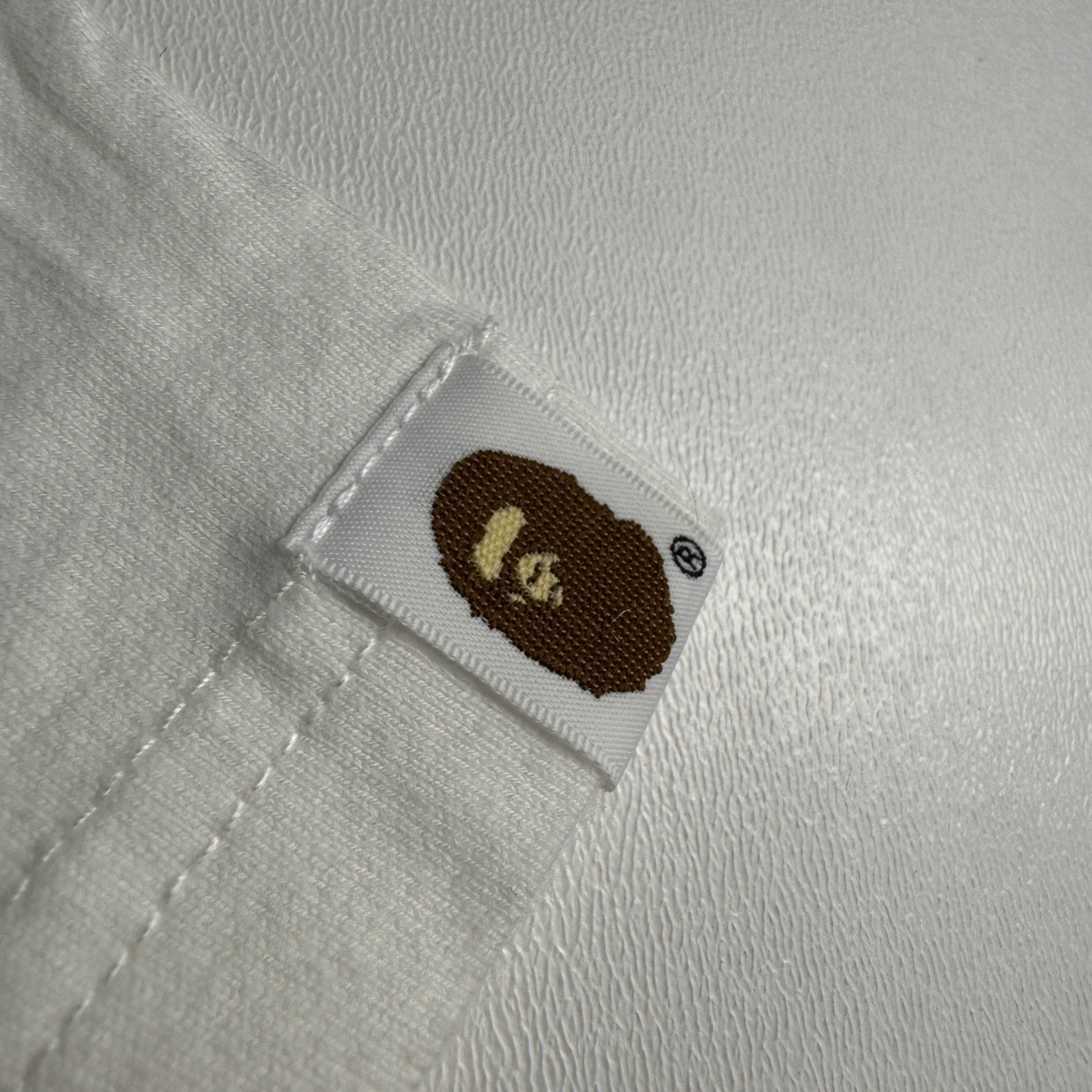 BAPE Ladies Busy Works White Crop Top (S)