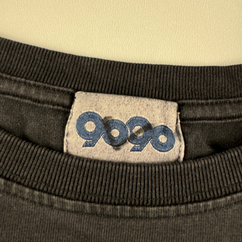 9090 3D Logo Grey Tee (Womens S)