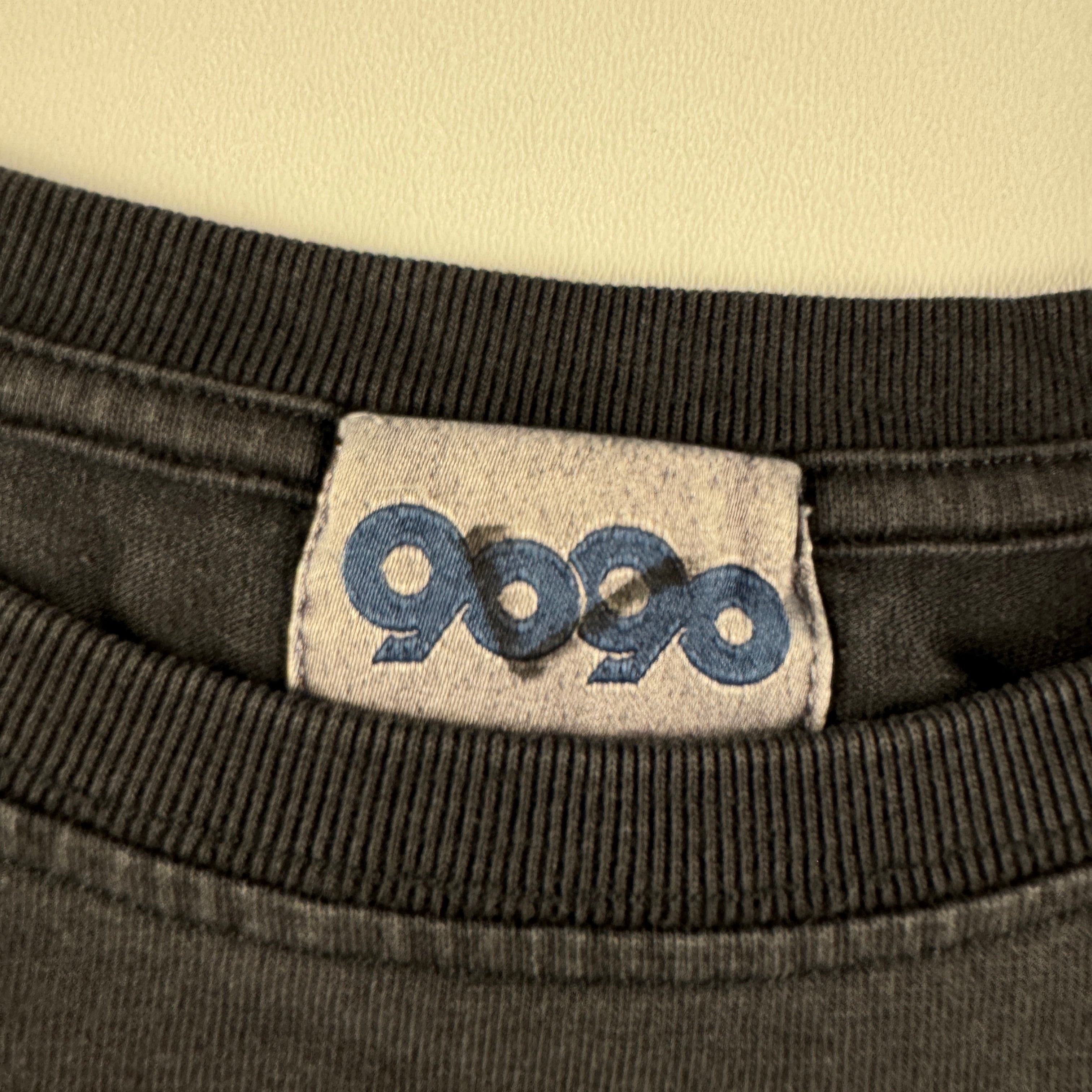 9090 3D Logo Grey Tee (Womens S)