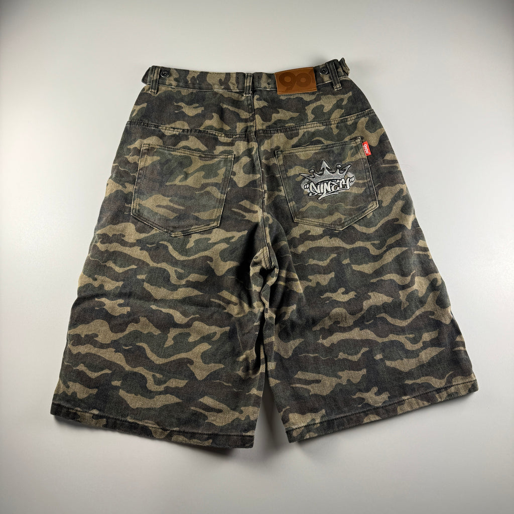 9090 Camo Baggy Short (L)