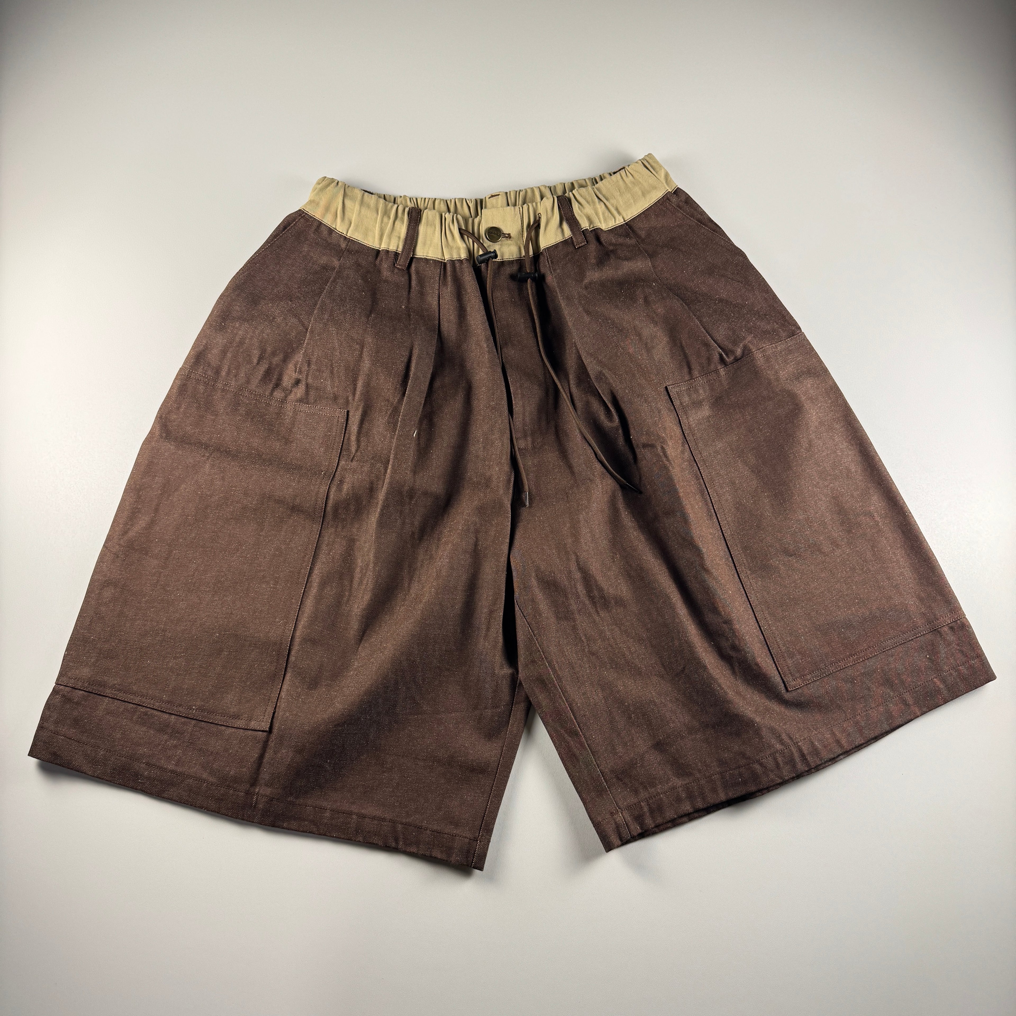 Wudge Boy Brown Baggy Short (L)