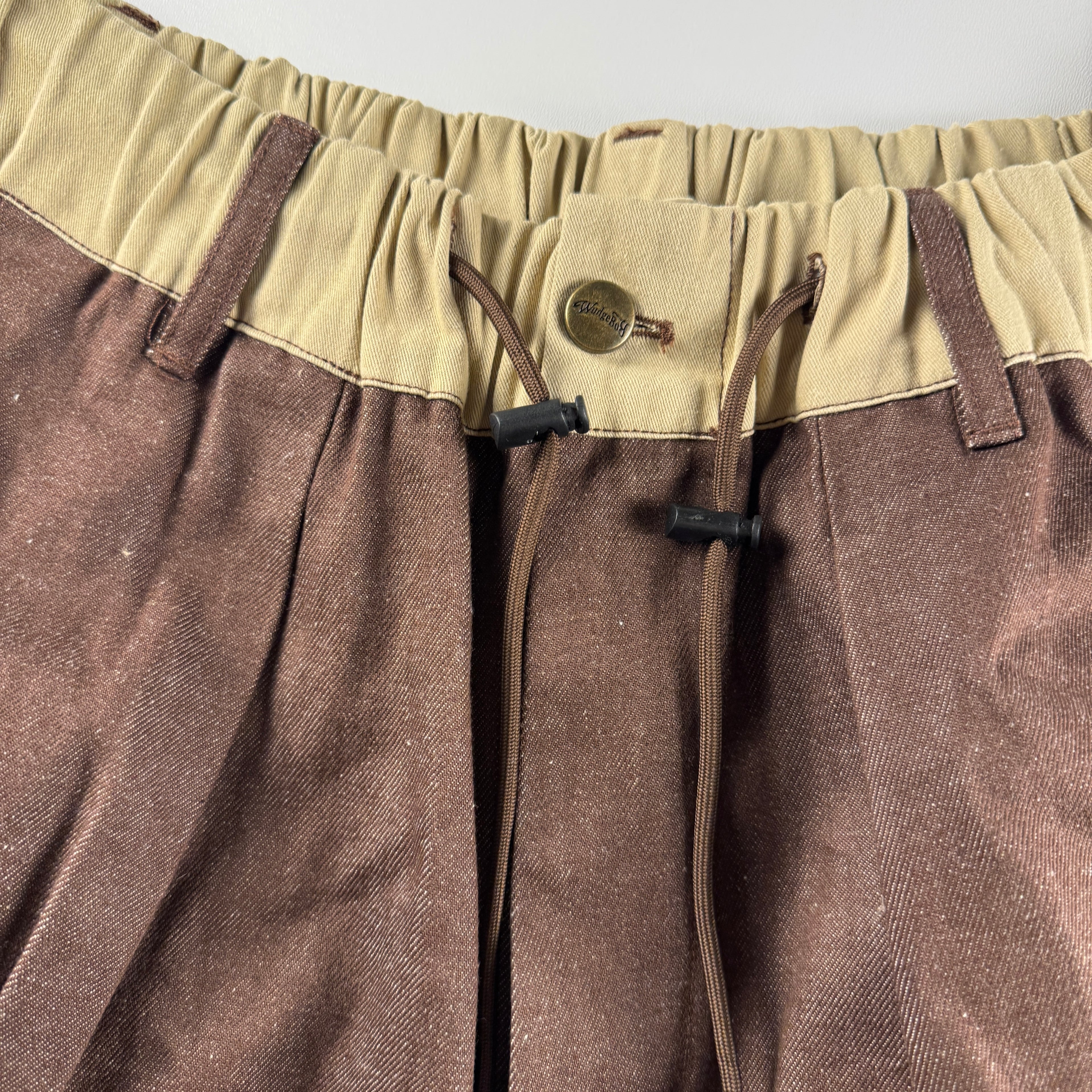 Wudge Boy Brown Baggy Short (L)