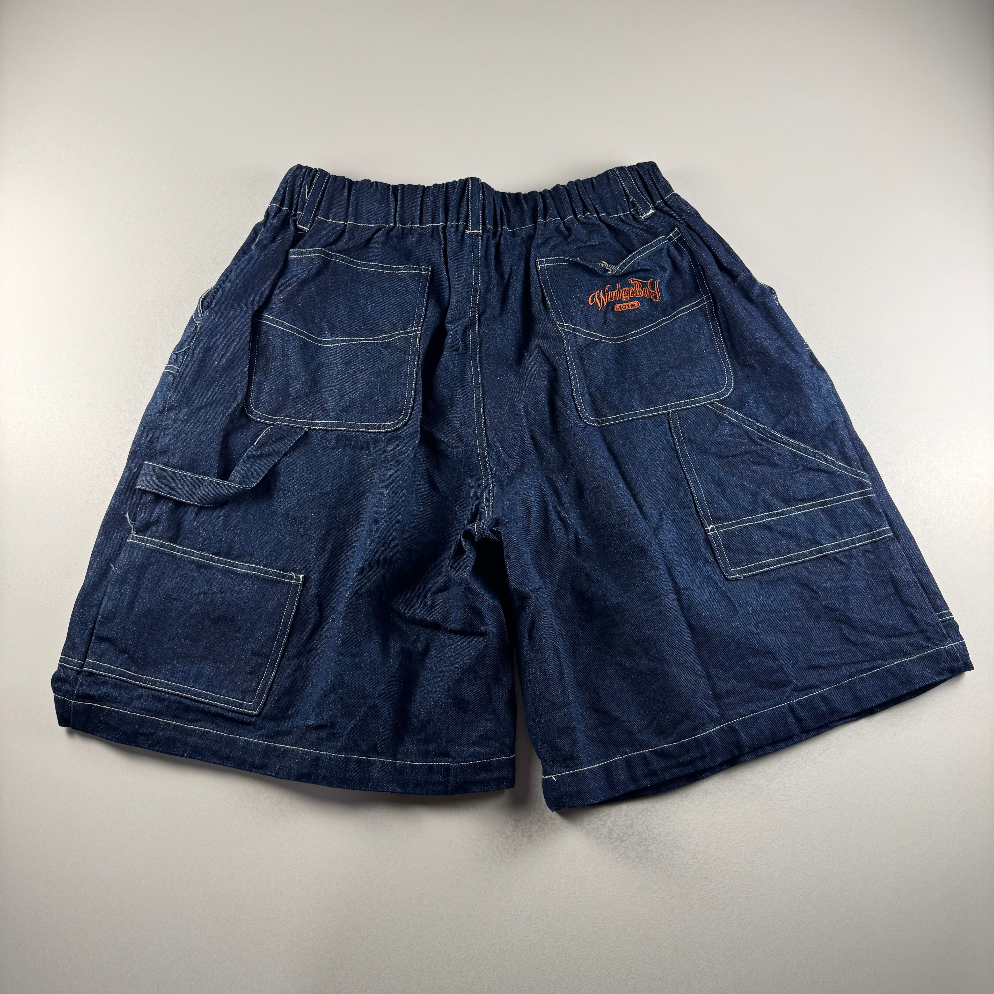 WudgeBoy Blue Baggy Short (L)