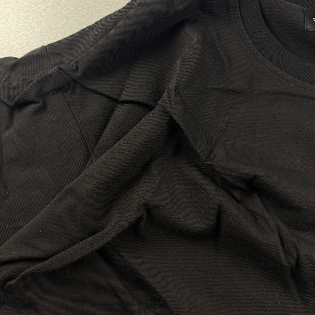 Who Decides War Crimpled Black Tee (XL)