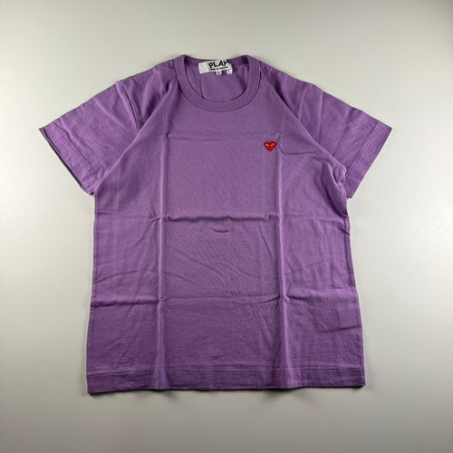CDG Play Purple Tee (L)