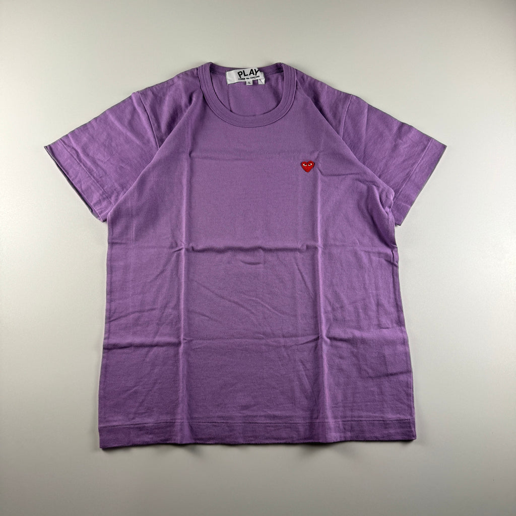 CDG Play Purple Tee (L)