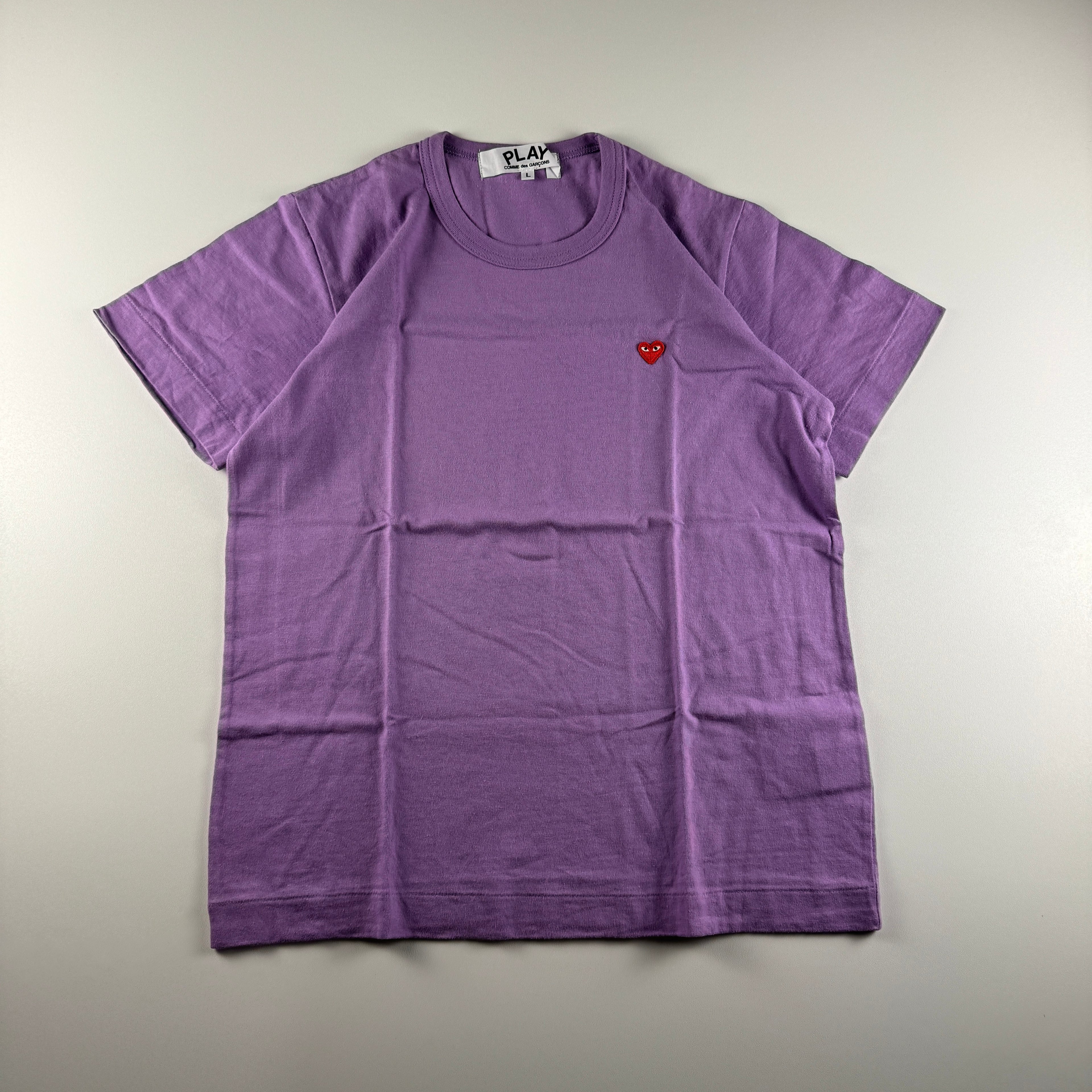 CDG Play Purple Tee (L)