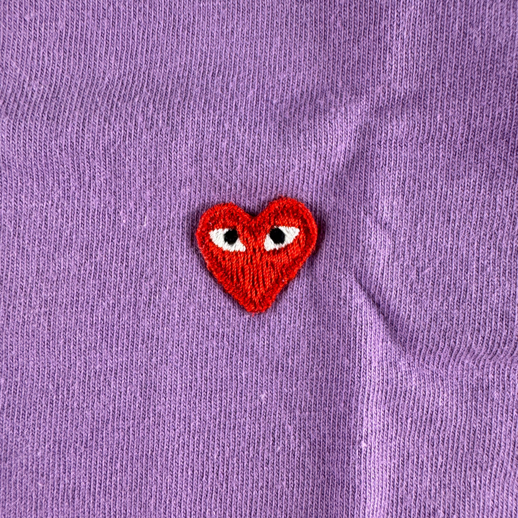 CDG Play Purple Tee (L)