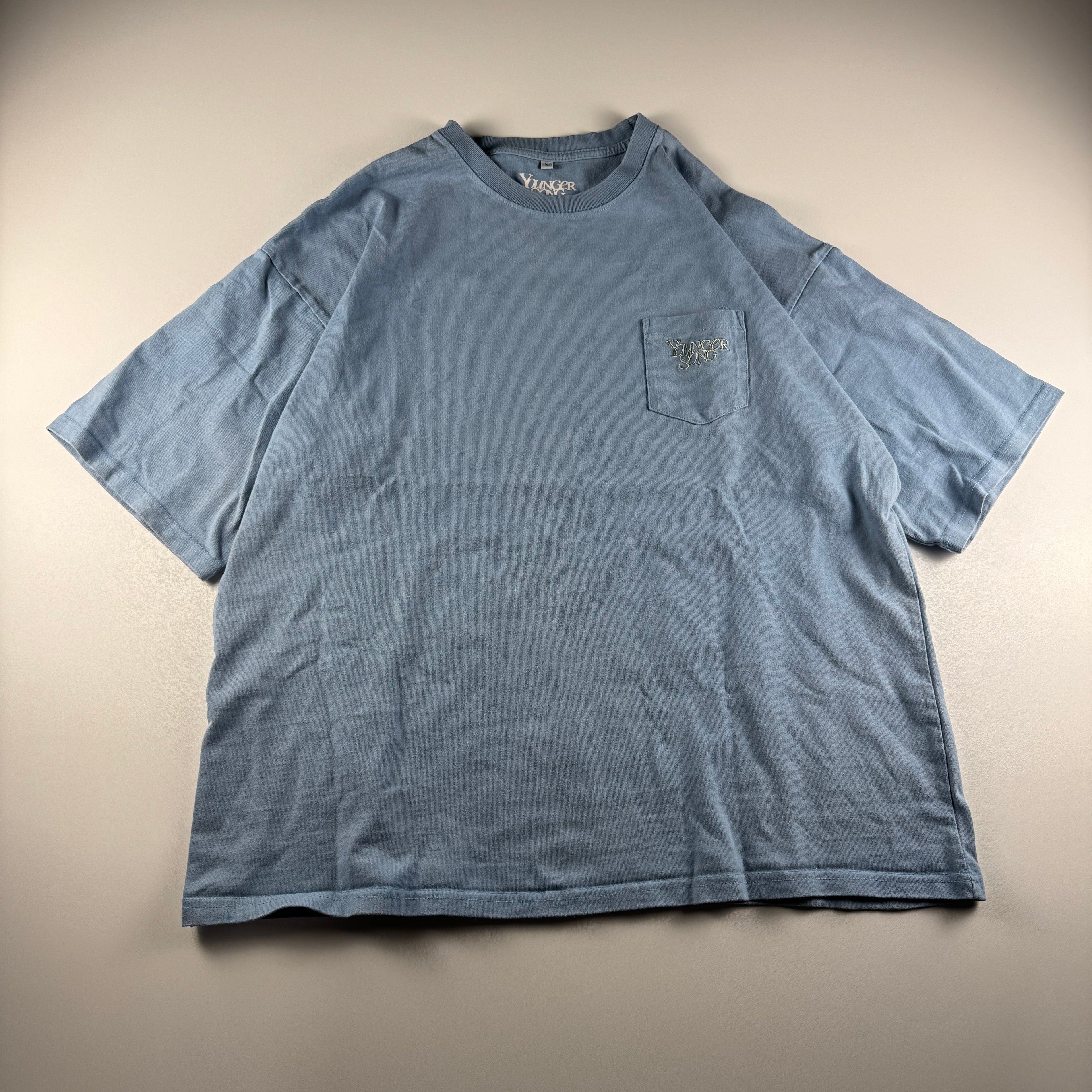 Younger Song Pocket Blue Tee (XL)