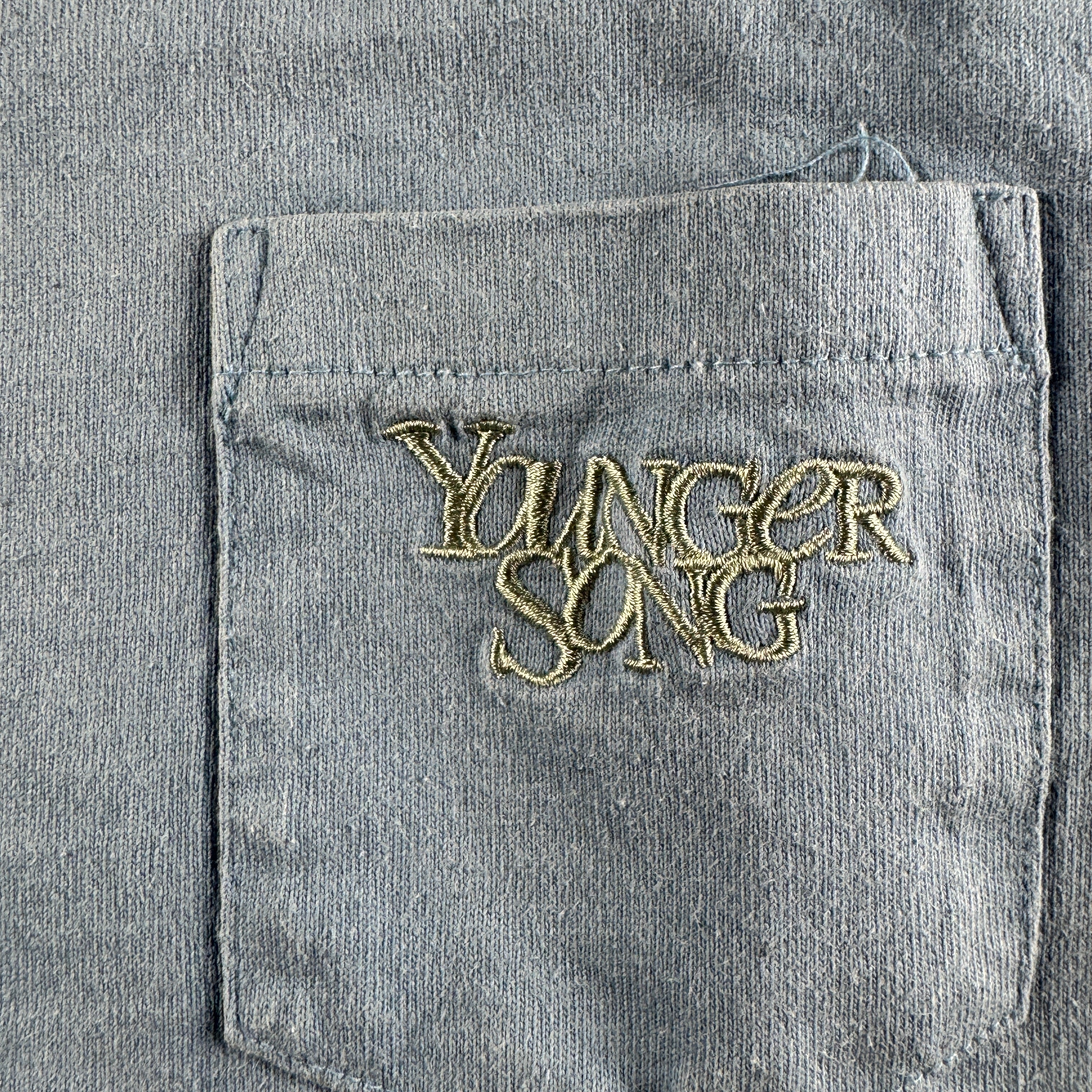 Younger Song Pocket Blue Tee (XL)