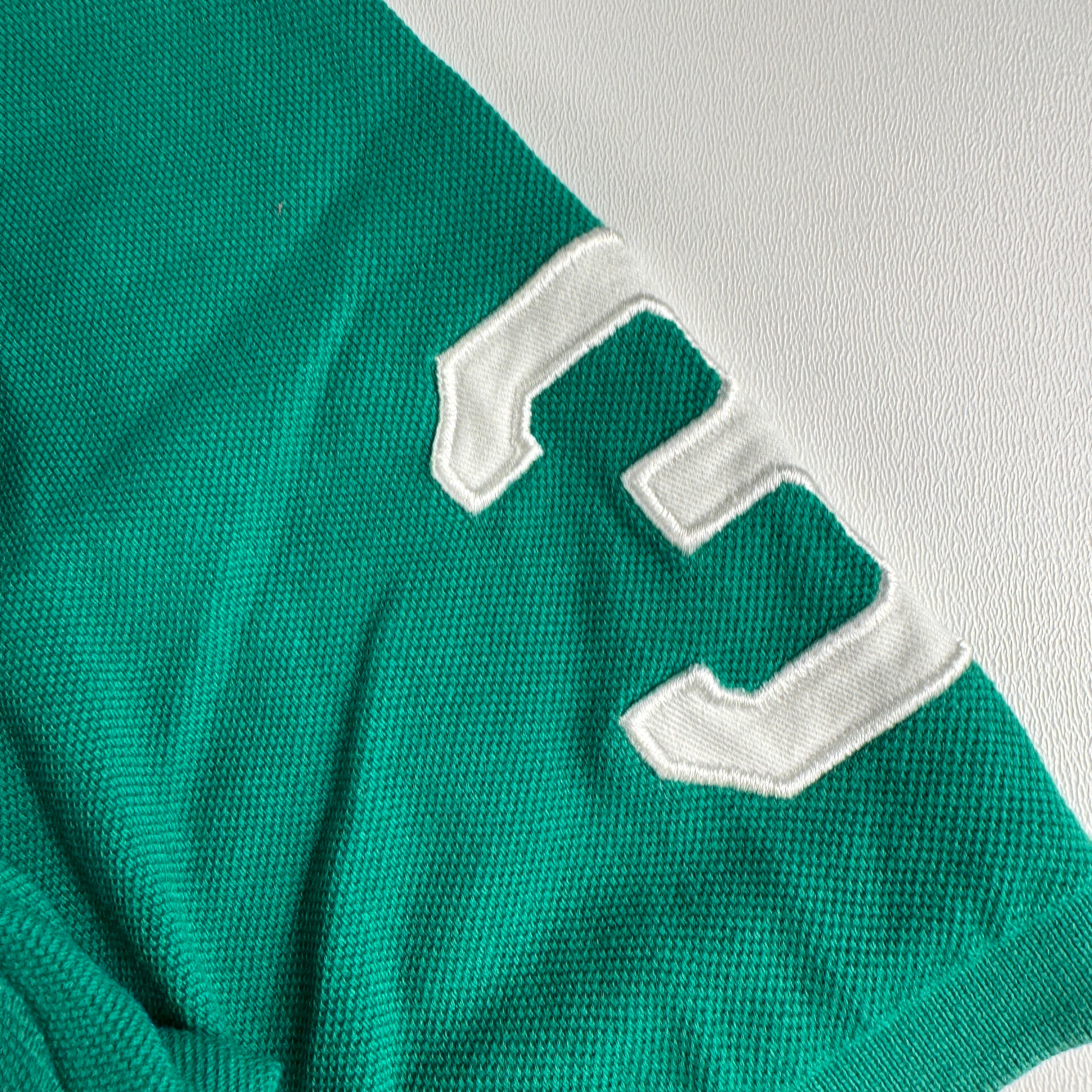BAPE 93 Ape Head Embroidery Green Polo (XL)