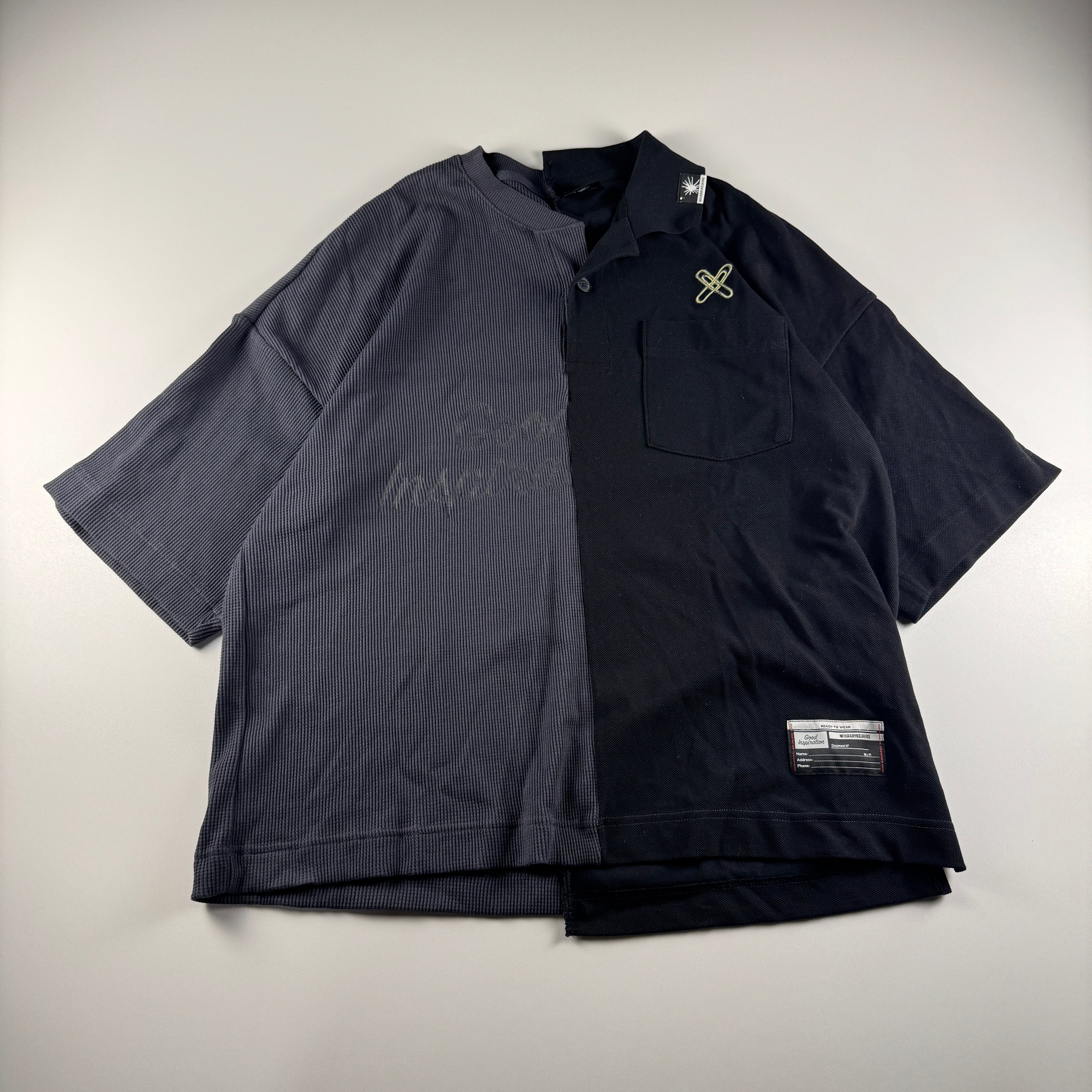 GU x Maison Mihara Yasuhiro Grey Tee (M)