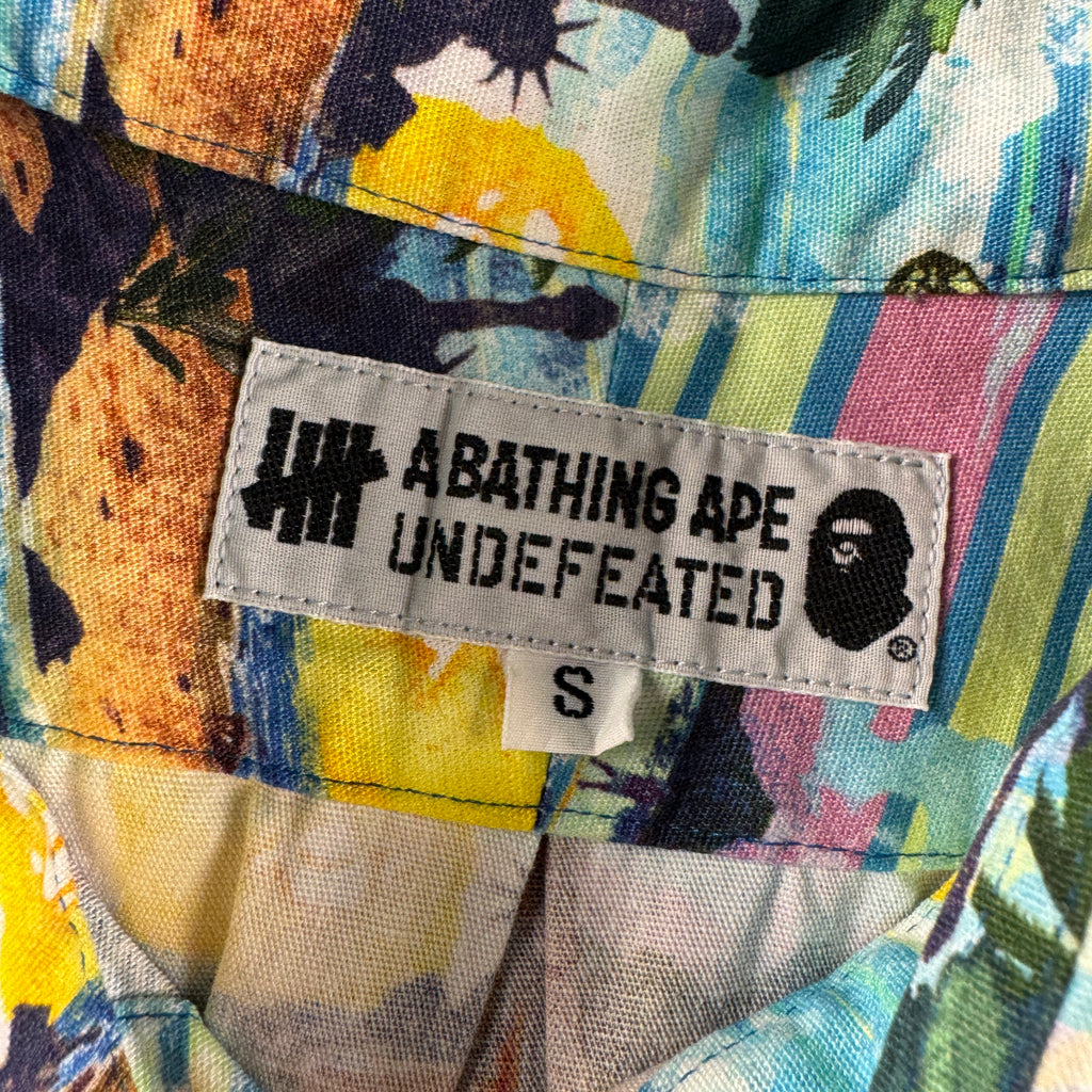 BAPE x Undefeated Aloha S/S Shirt (S)