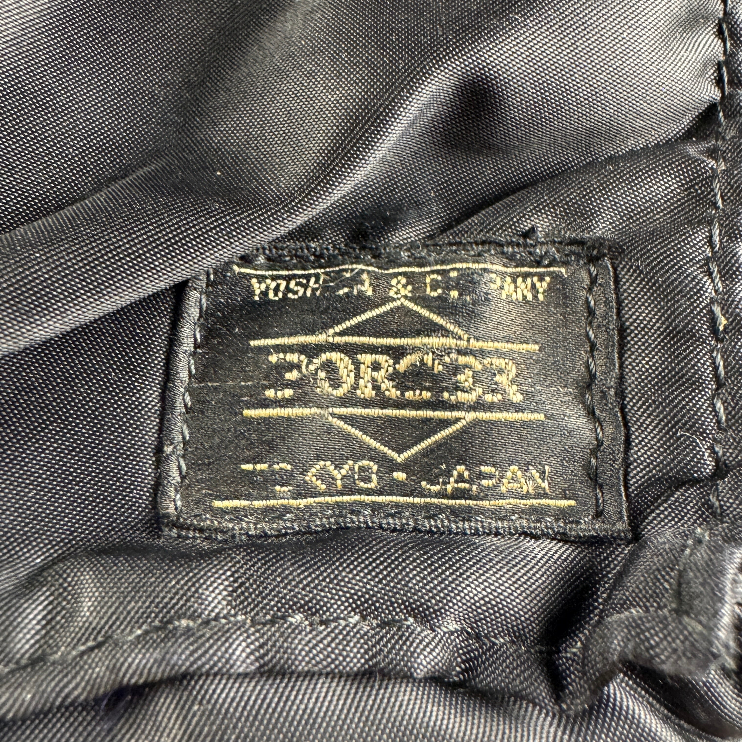 Porter Black Tanker Shoulder Bag