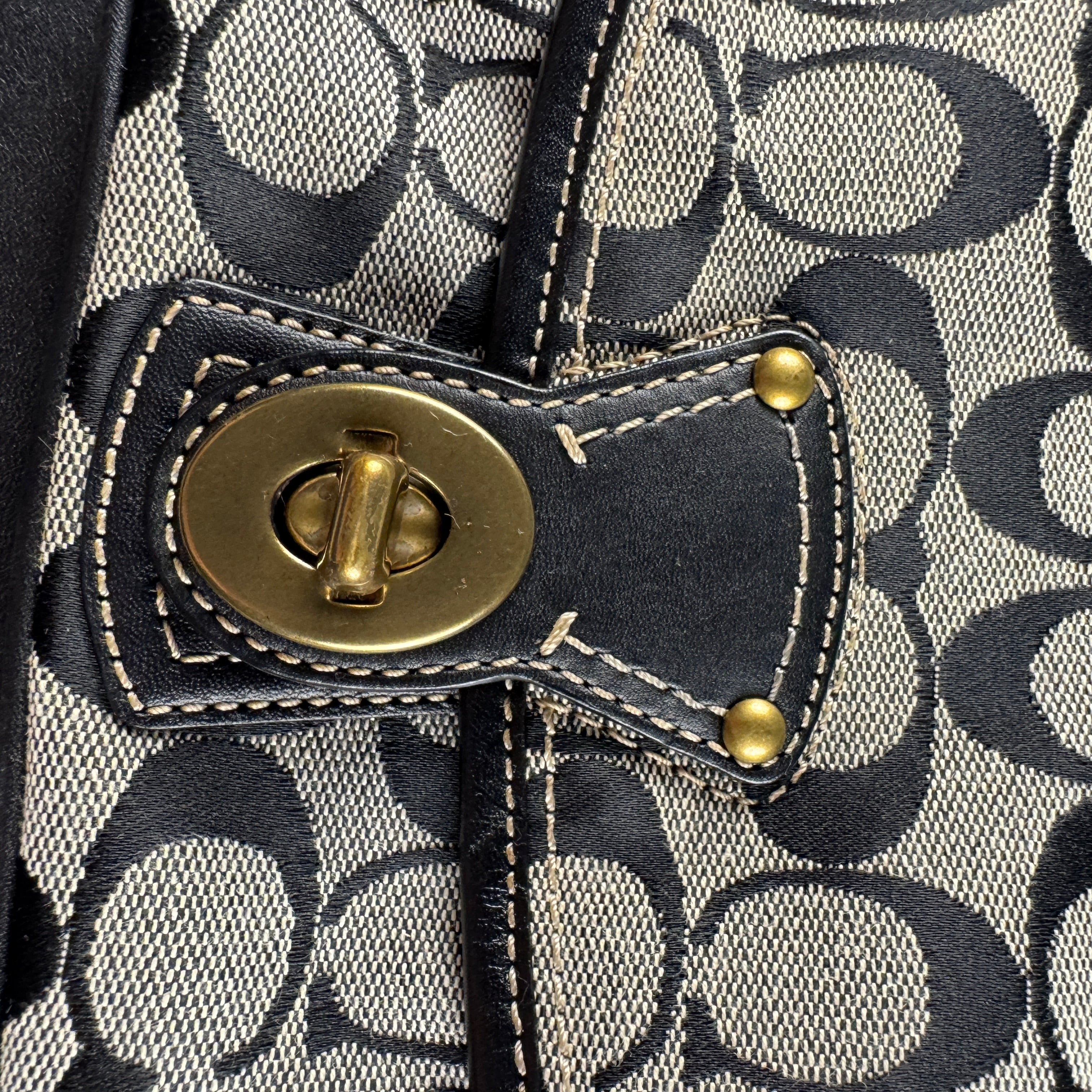 Coach Signature 2WAY Shoulder Bag