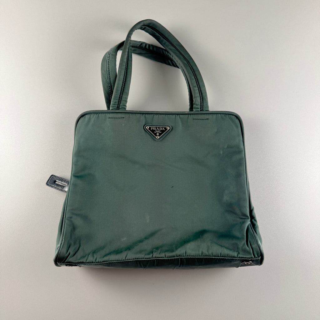 Prada Green Nylon Bag