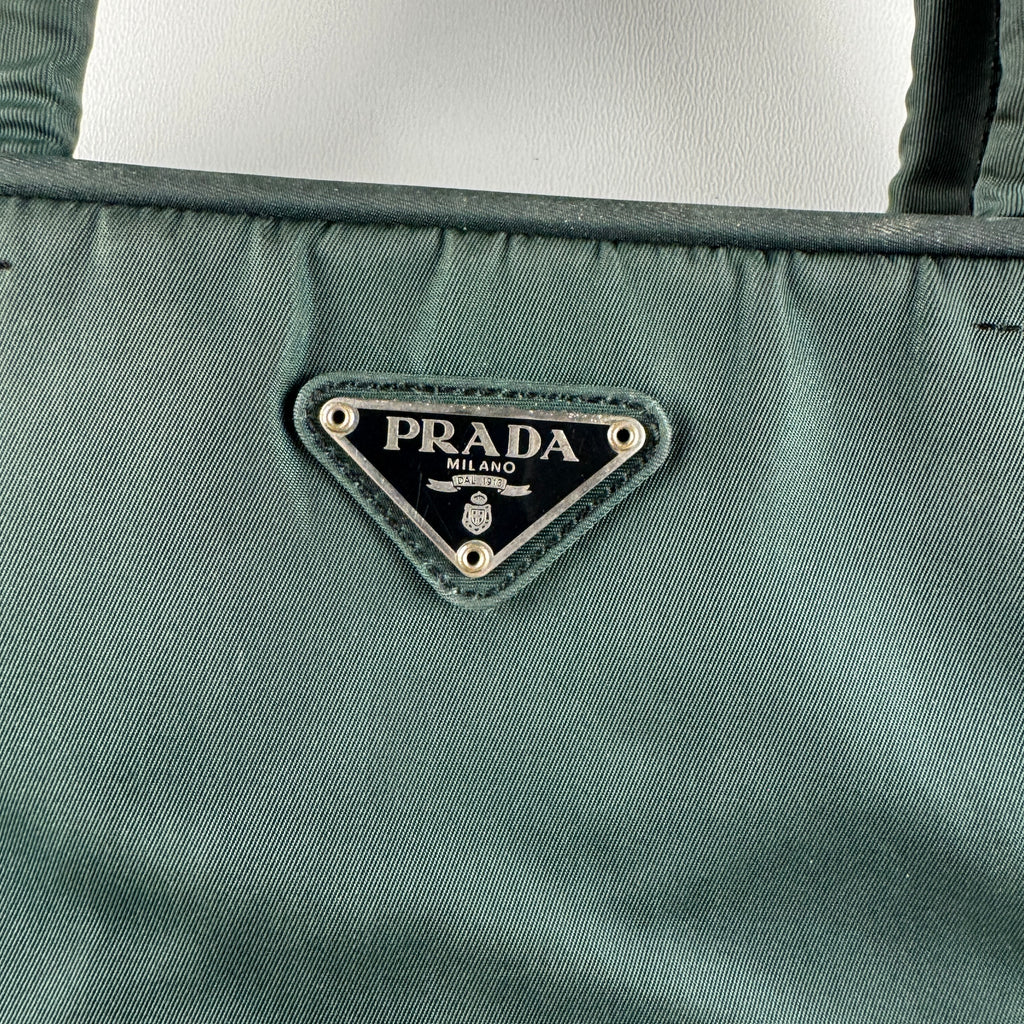Prada Green Nylon Bag