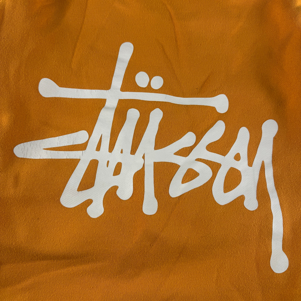 Stussy Logo Orange Sweater (M)