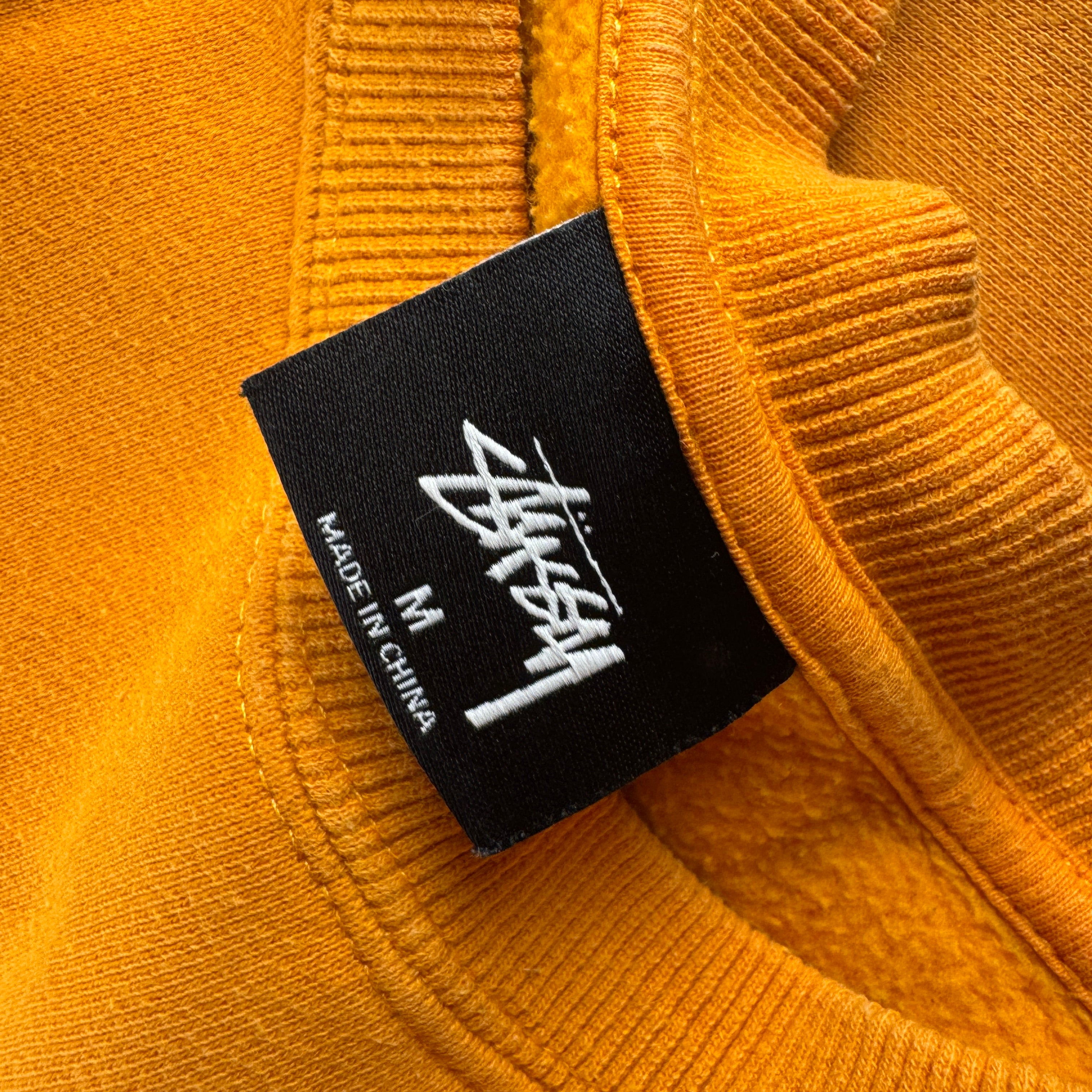 Stussy Logo Orange Sweater (M)