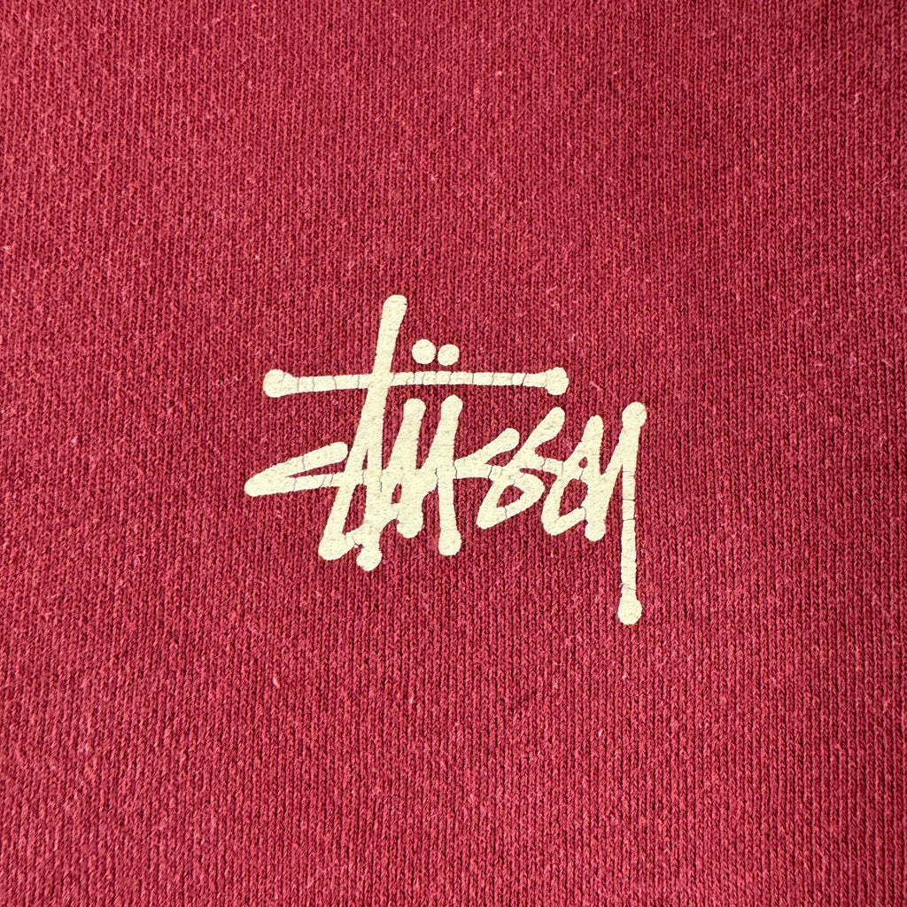 Stussy Logo Red Sweater (S)