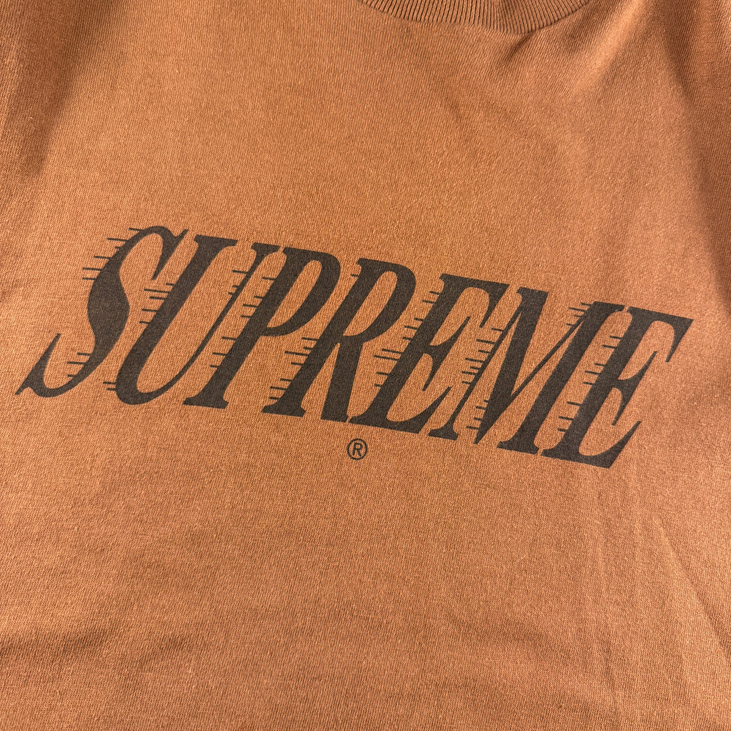 Supreme Slap Shot Brown Tee (L)
