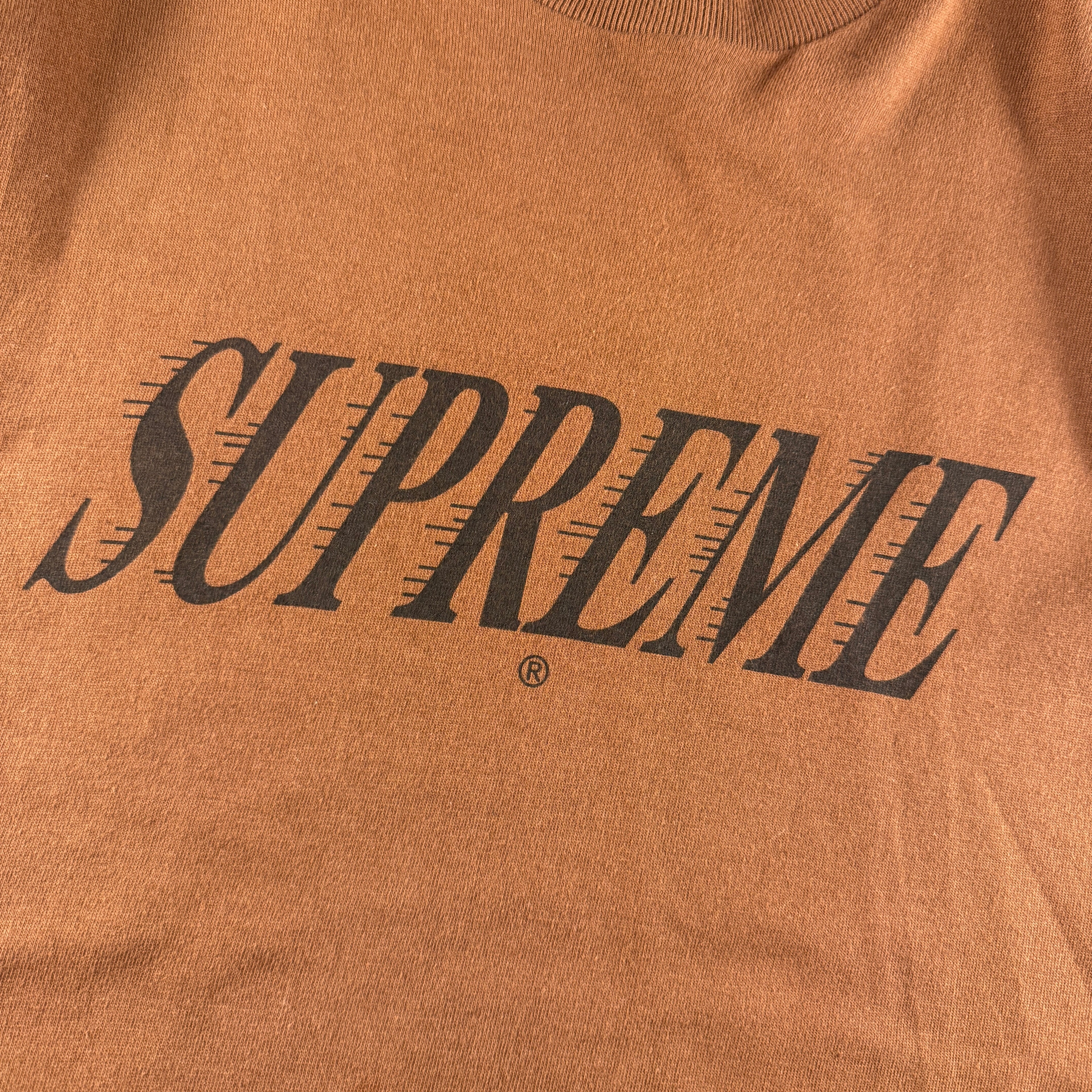 Supreme Slap Shot Brown Tee (L)