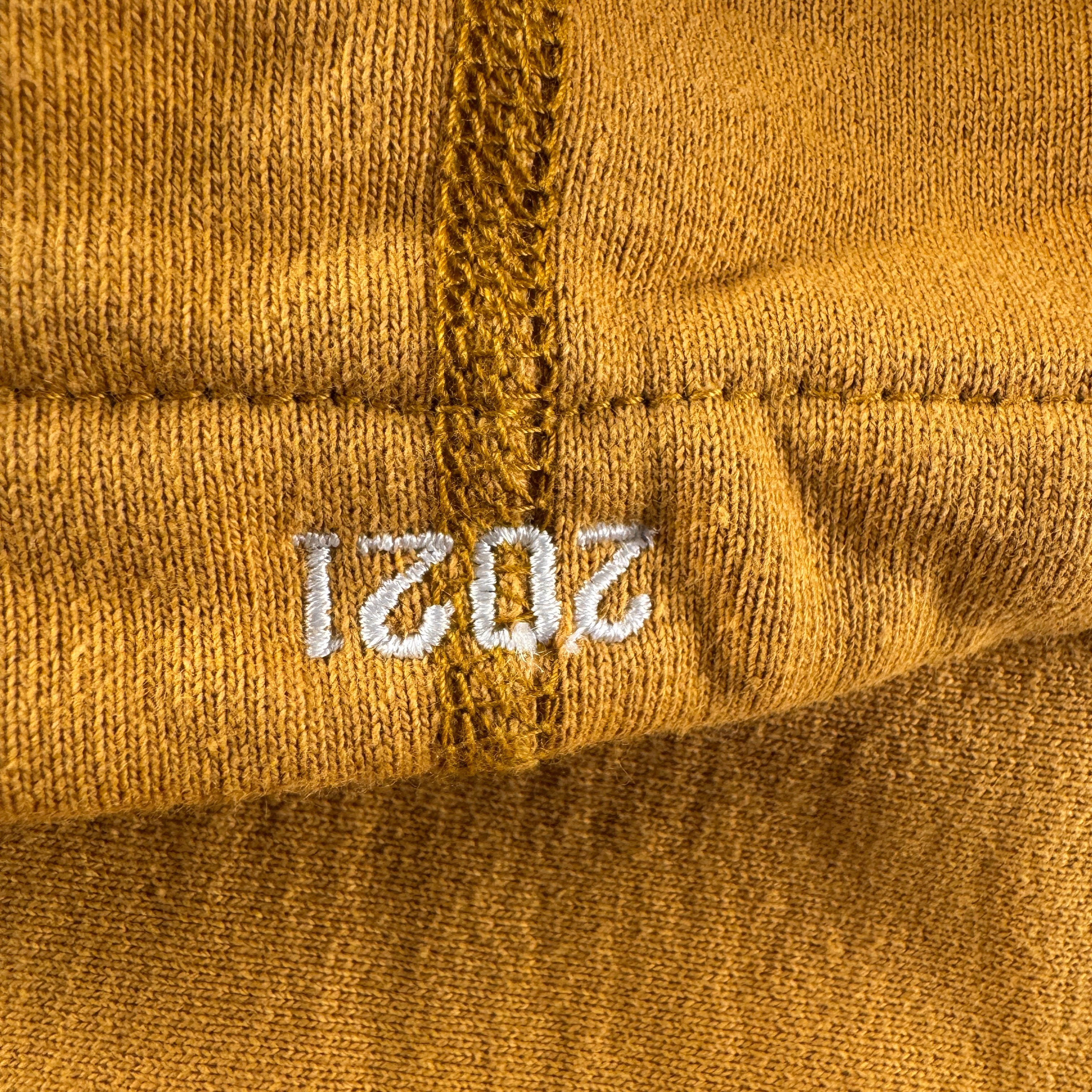 Supreme Box Logo Mustard Orange Hoodie (M)