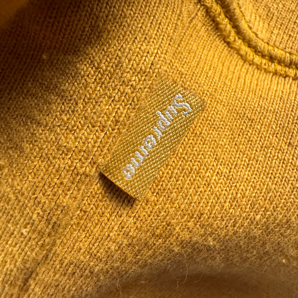 Supreme Box Logo Mustard Orange Hoodie (M)