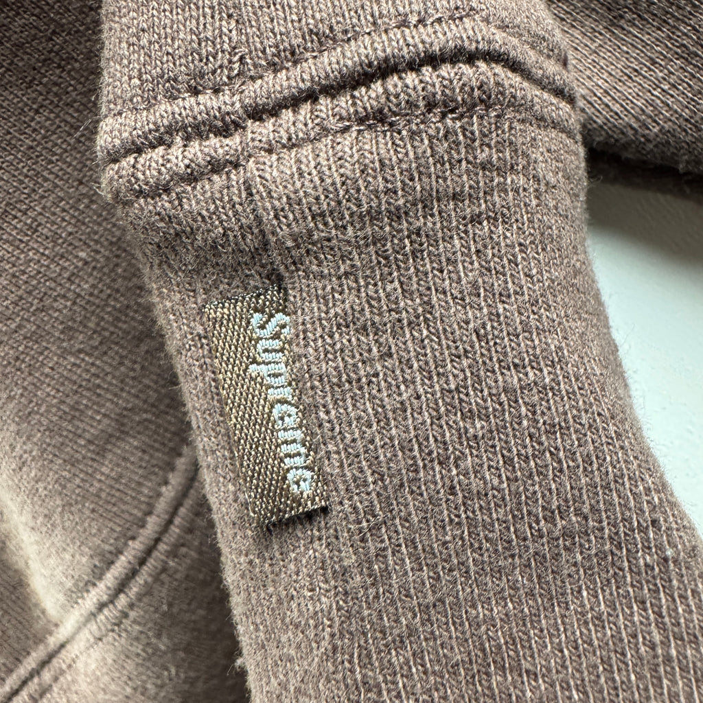 Supreme Box Logo Brown Sweater (L)